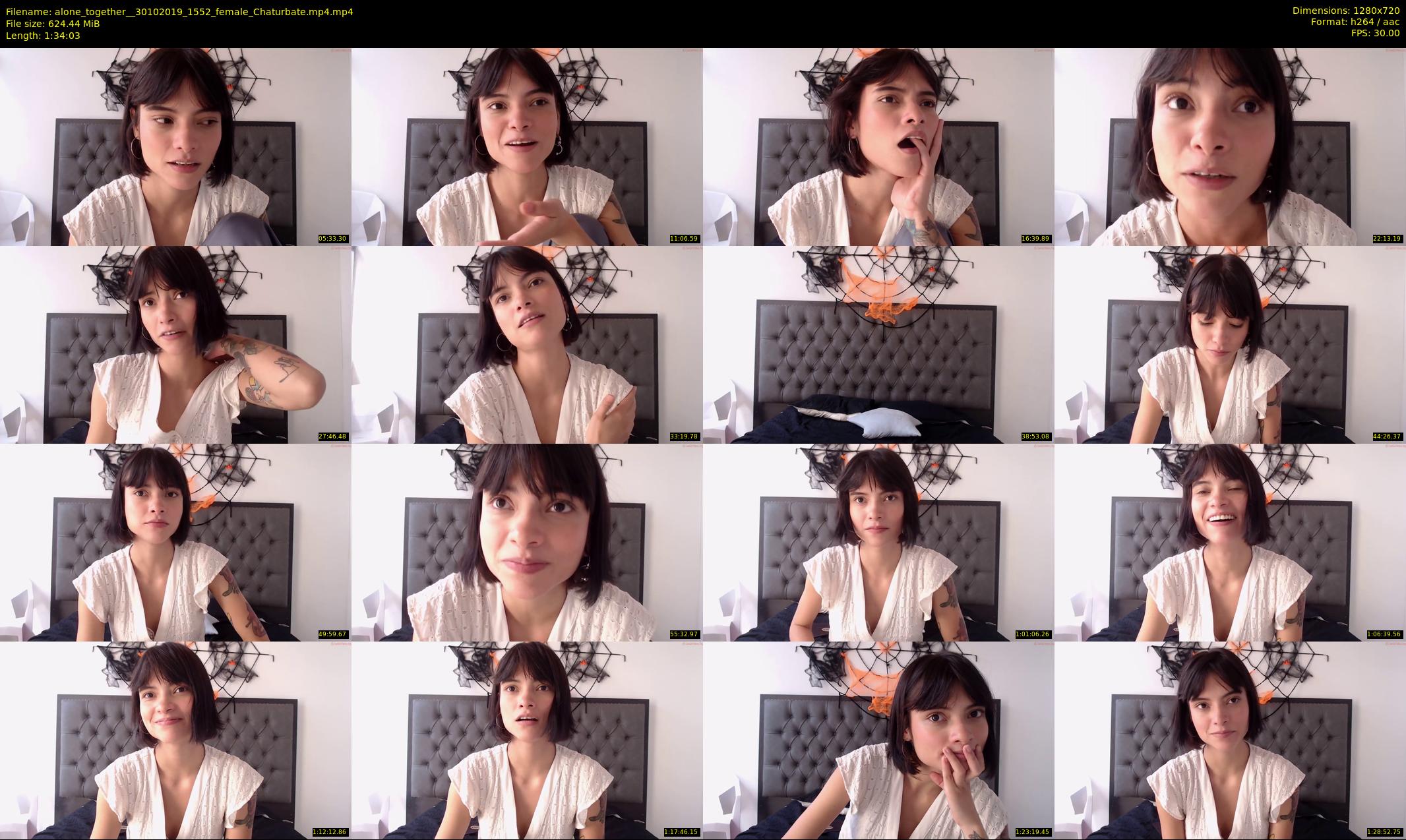 alone_together_ — 95 minute Chaturbate female cam show recording, 720p, Oct 30, 2019