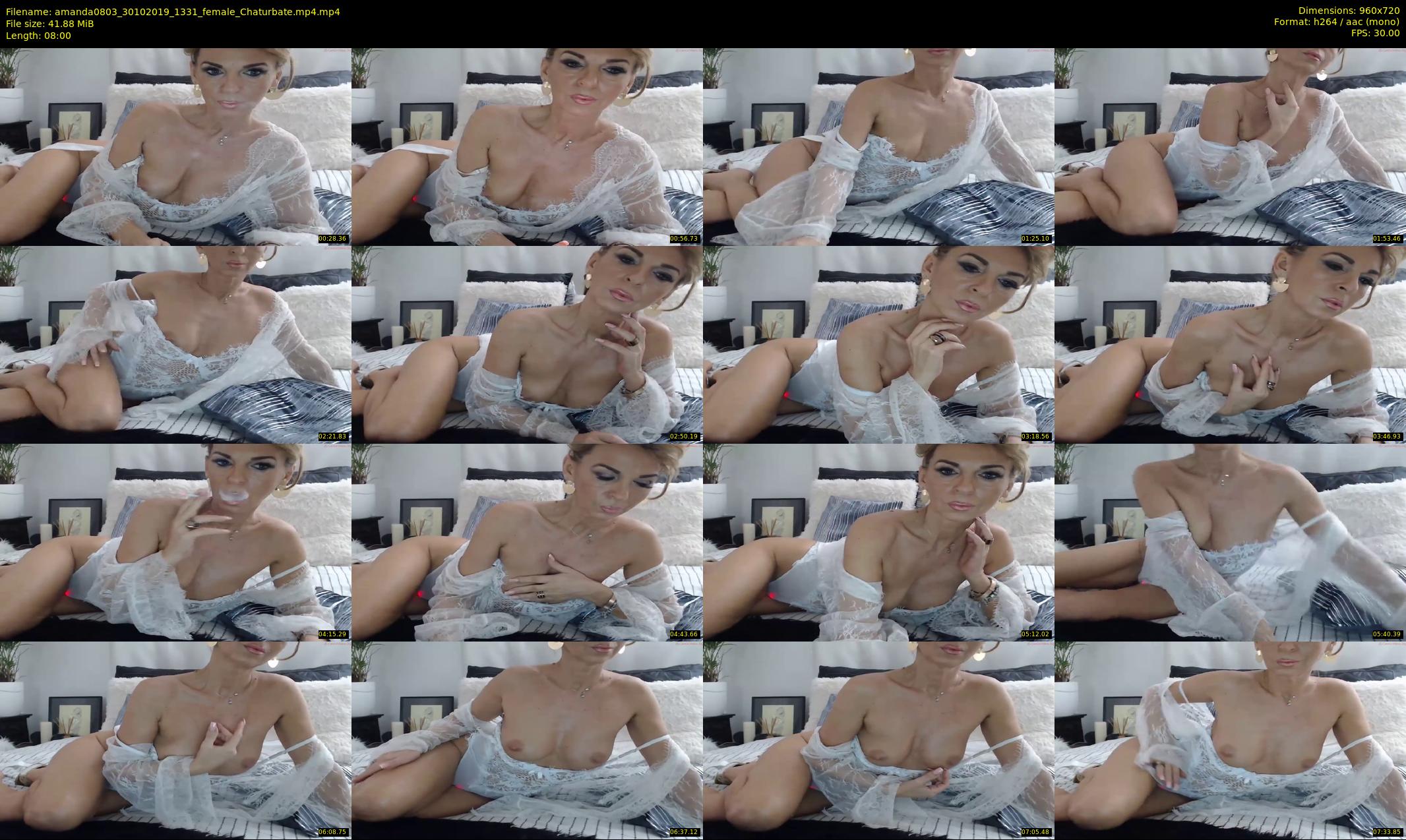 amanda0803 — 8 minute Chaturbate female cam show recording, 720p, Oct 30, 2019