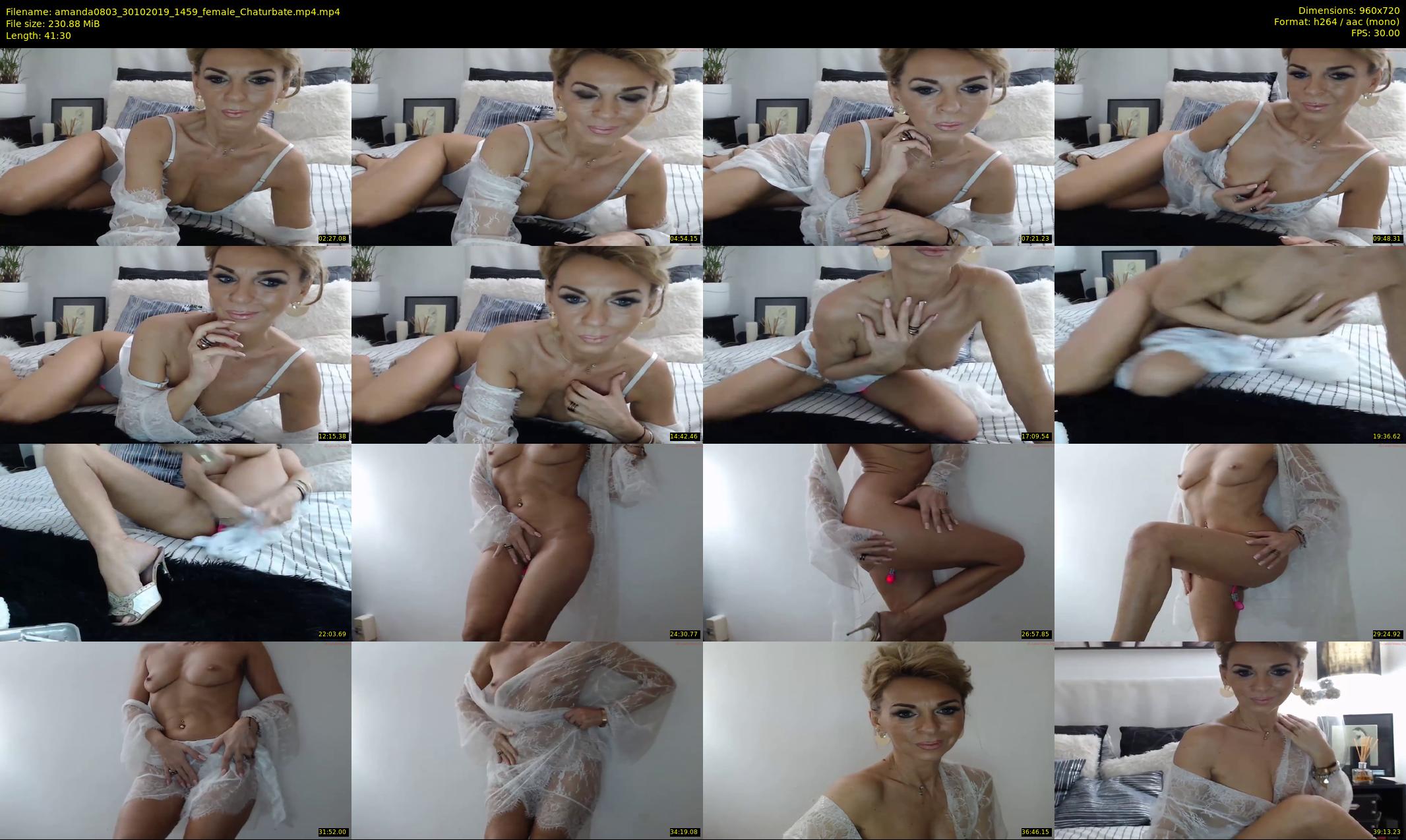 amanda0803 — 42 minute Chaturbate female cam show recording, 720p, Oct 30, 2019