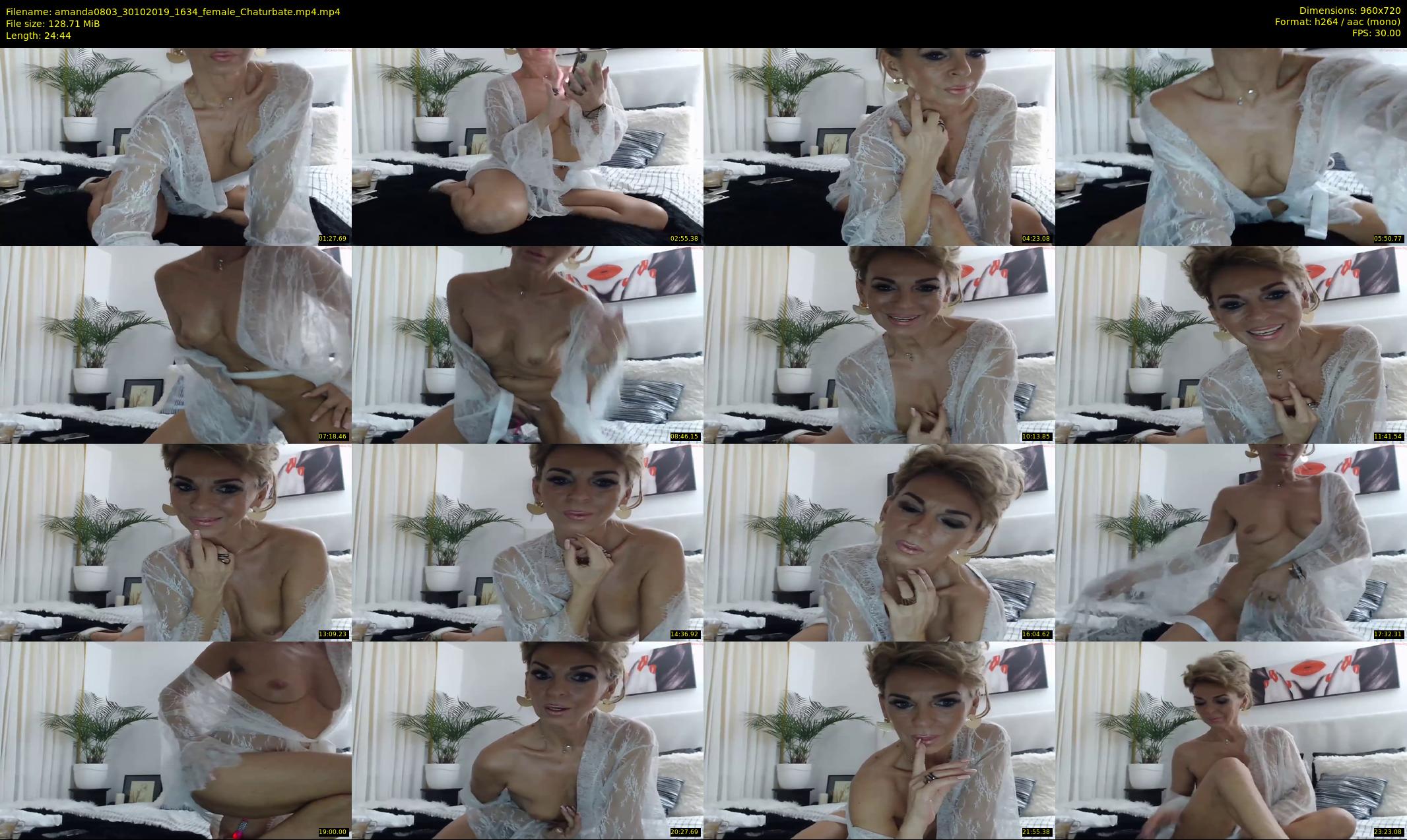 amanda0803 — 25 minute Chaturbate female cam show recording, 720p, Oct 30, 2019