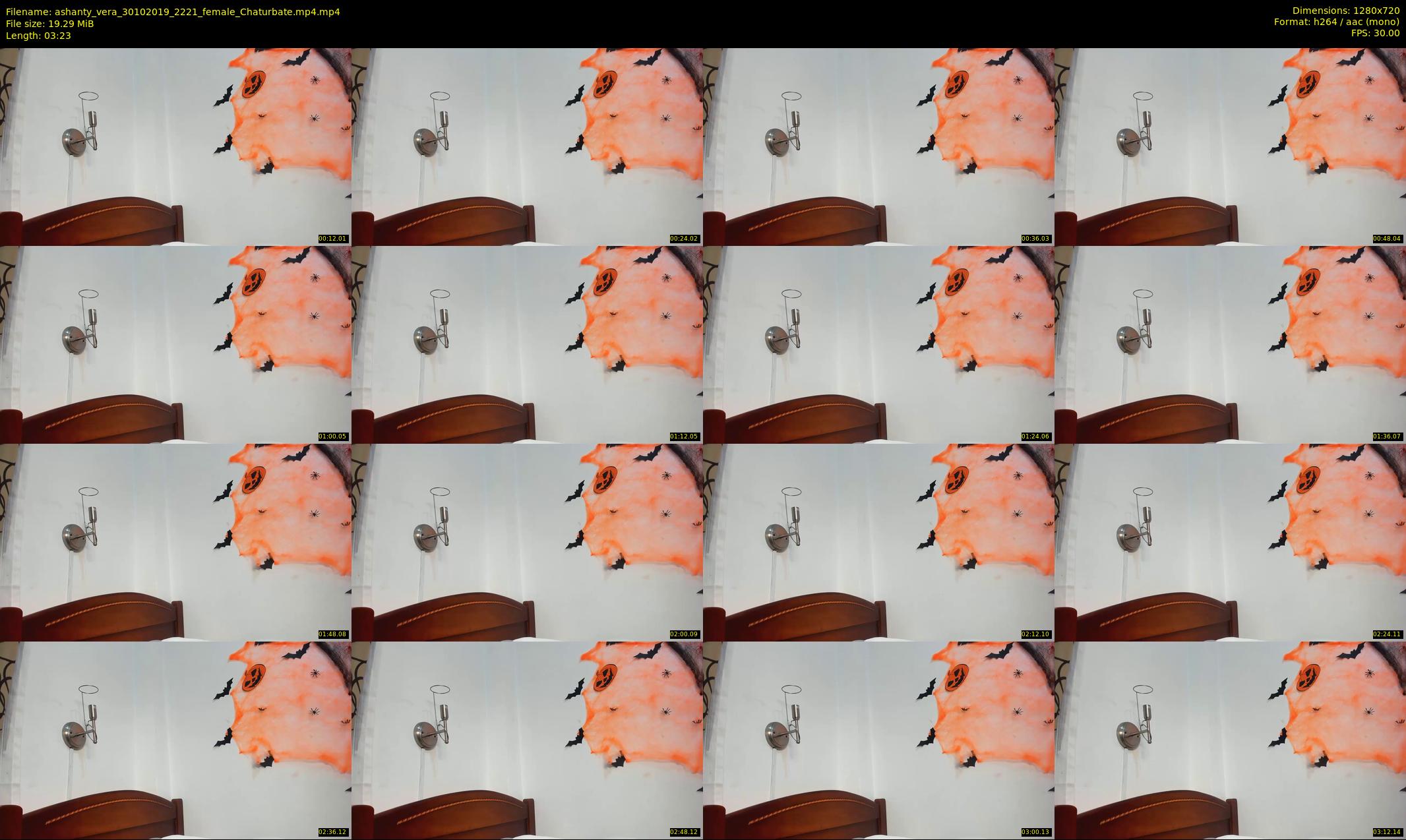 ashanty_vera — 4 minute Chaturbate couple cam show recording, 720p, Oct 30, 2019