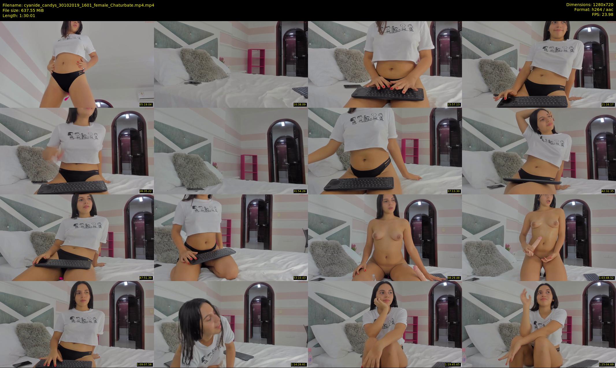 cyanide_candys — 91 minute Chaturbate female cam show recording, 720p, Oct 30, 2019