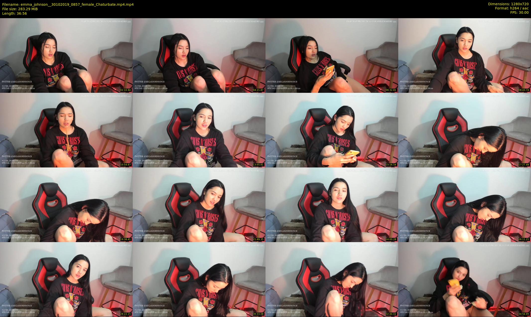 emma_johnson_ — 37 minute Chaturbate female cam show recording, 720p, Oct 30, 2019