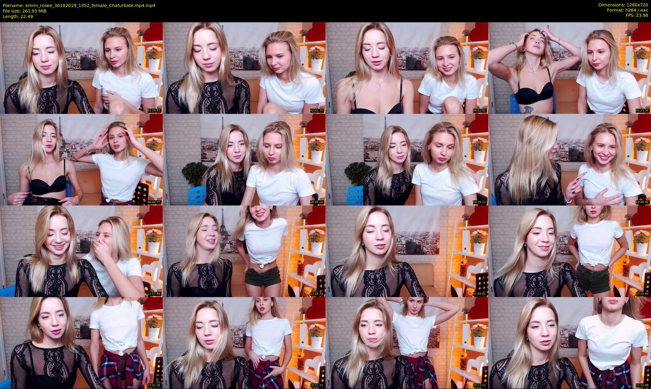 emmi_rosee — 23 minute Chaturbate female cam show recording, 720p, Oct 30, 2019