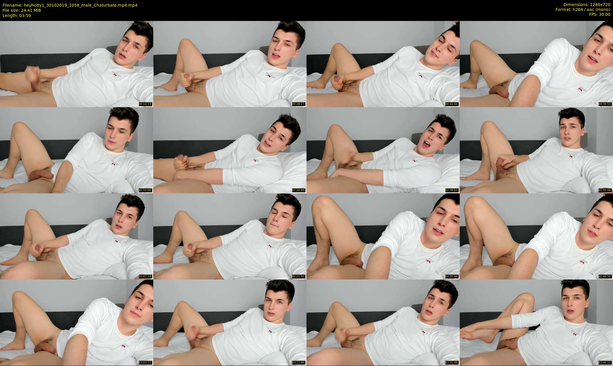 heyhotty1 — 4 minute Chaturbate male cam show recording, 720p, Oct 30, 2019