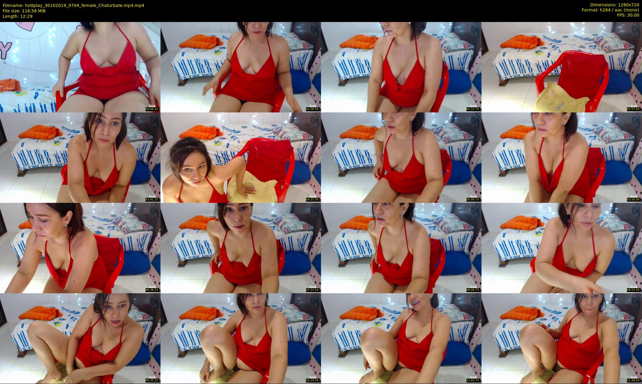 hottplay — 13 minute Chaturbate female cam show recording, 720p, Oct 30, 2019