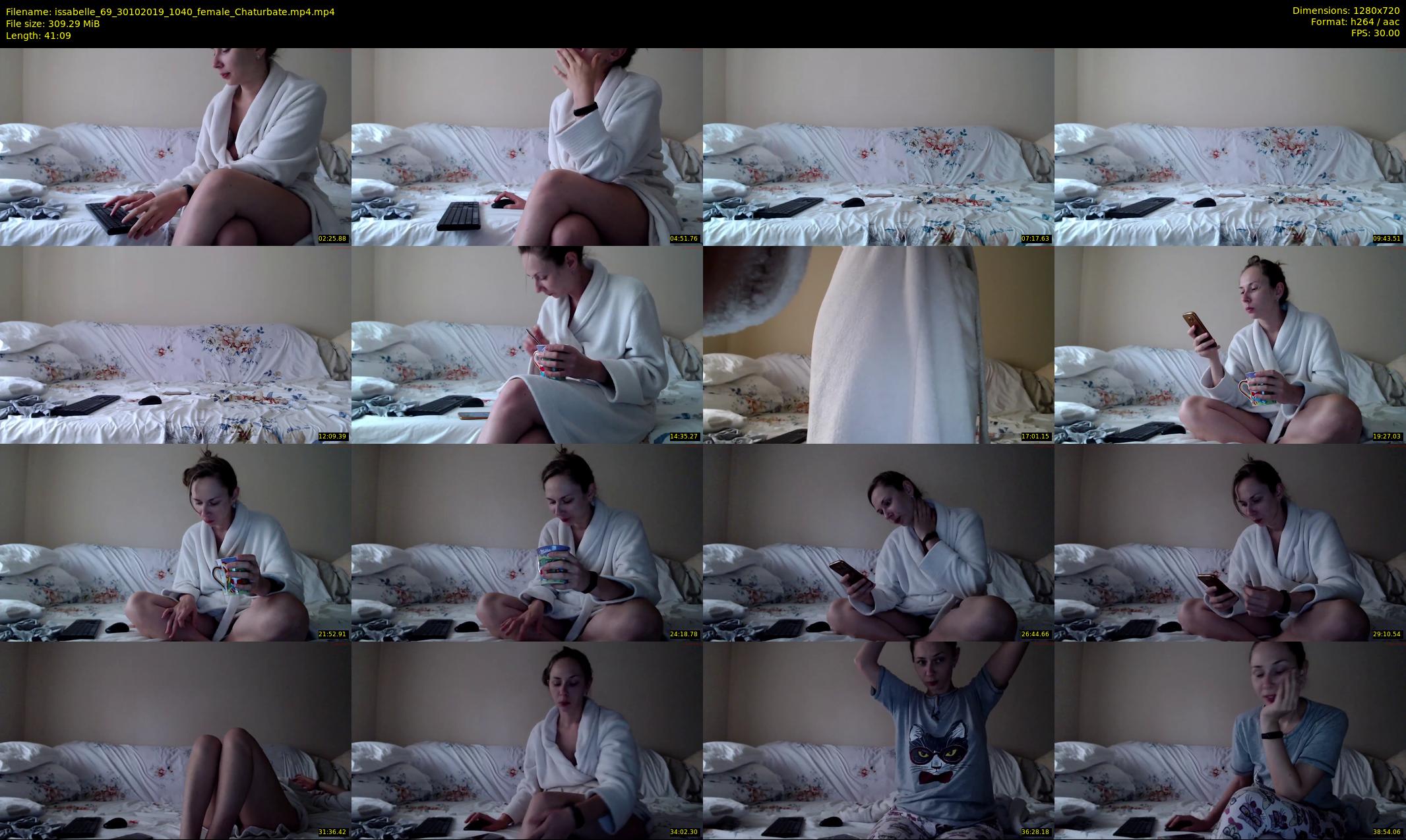 issabelle_69 — 42 minute Chaturbate couple cam show recording, 720p, Oct 30, 2019