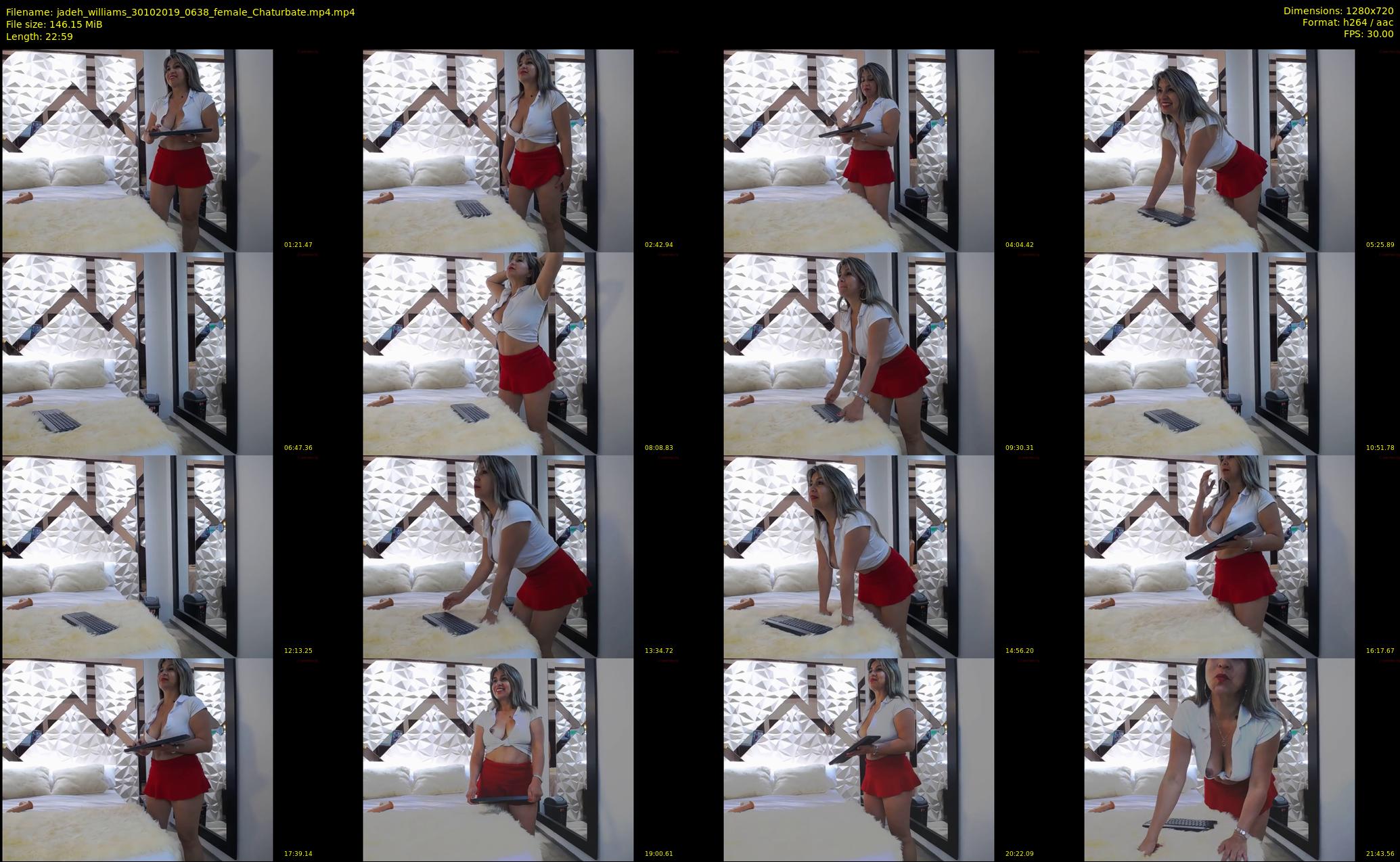 jadeh_williams — 23 minute Chaturbate female cam show recording, 720p, Oct 30, 2019