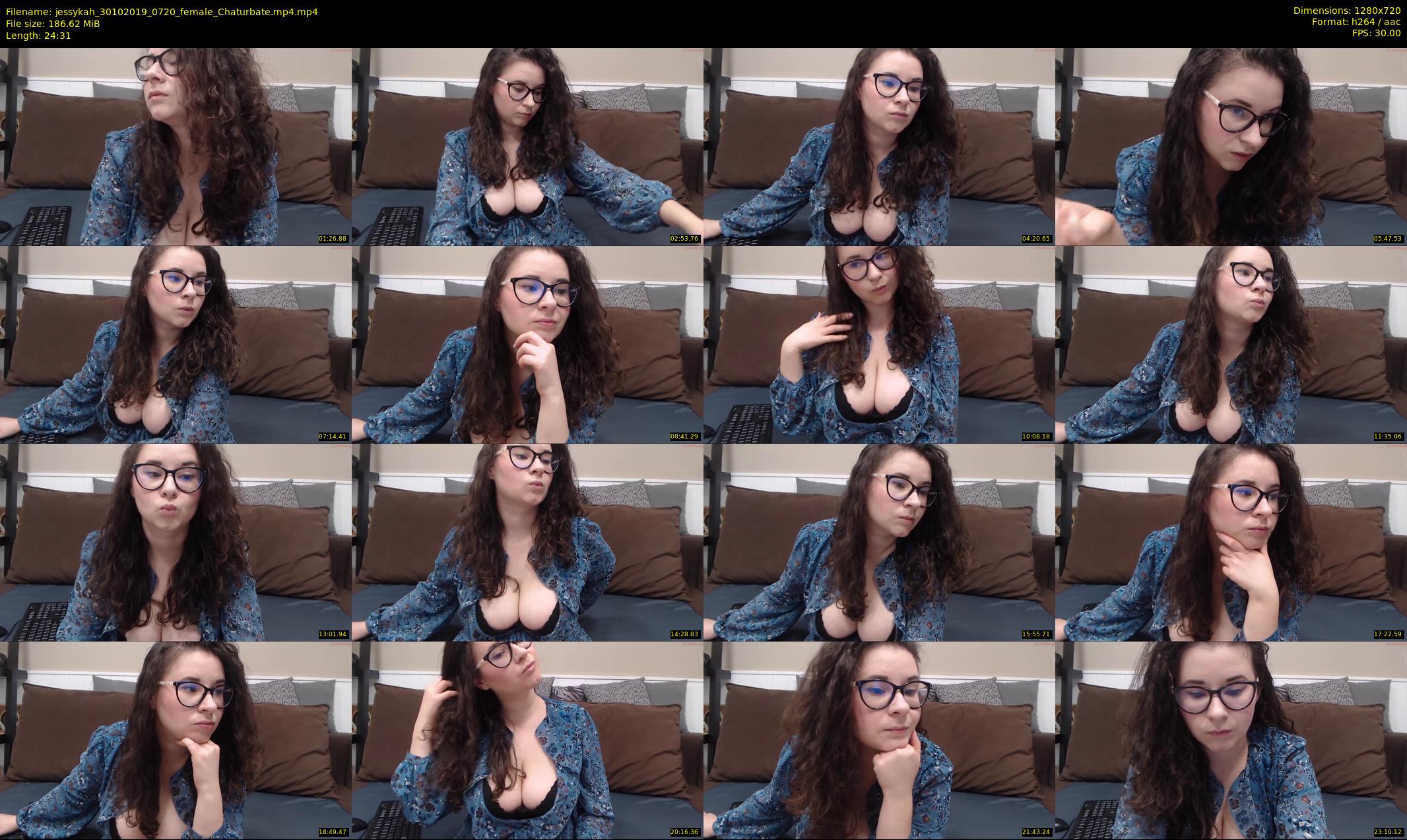 jessykah — 25 minute Chaturbate female cam show recording, 720p, Oct 30, 2019