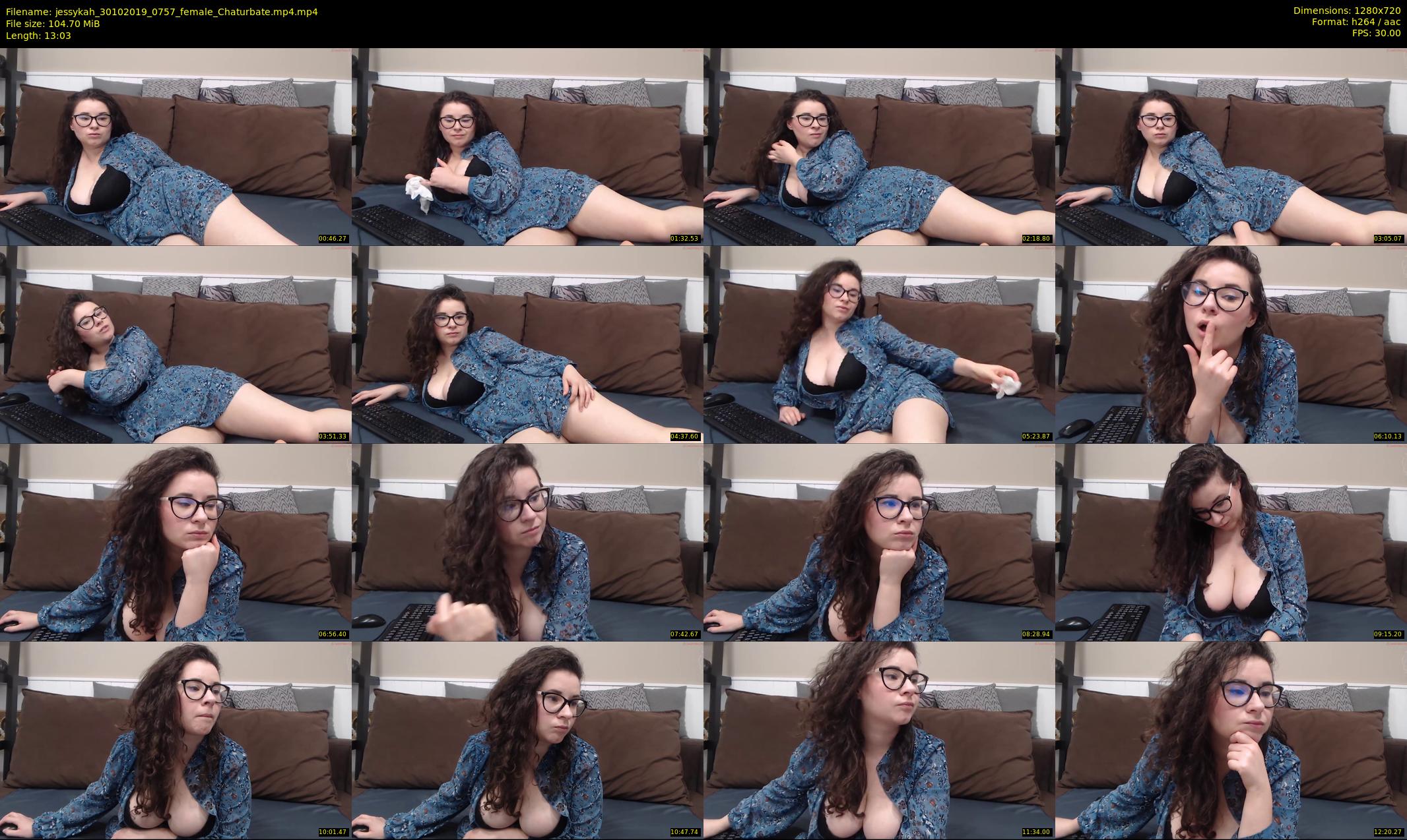 jessykah — 14 minute Chaturbate female cam show recording, 720p, Oct 30, 2019
