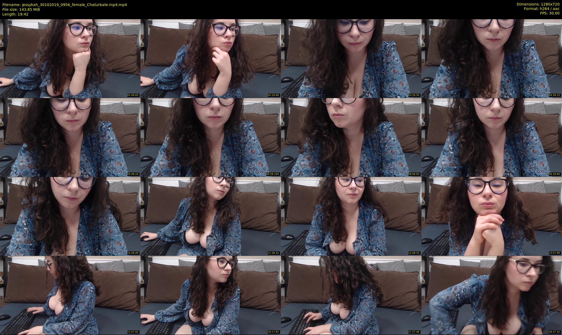 jessykah — 20 minute Chaturbate female cam show recording, 720p, Oct 30, 2019