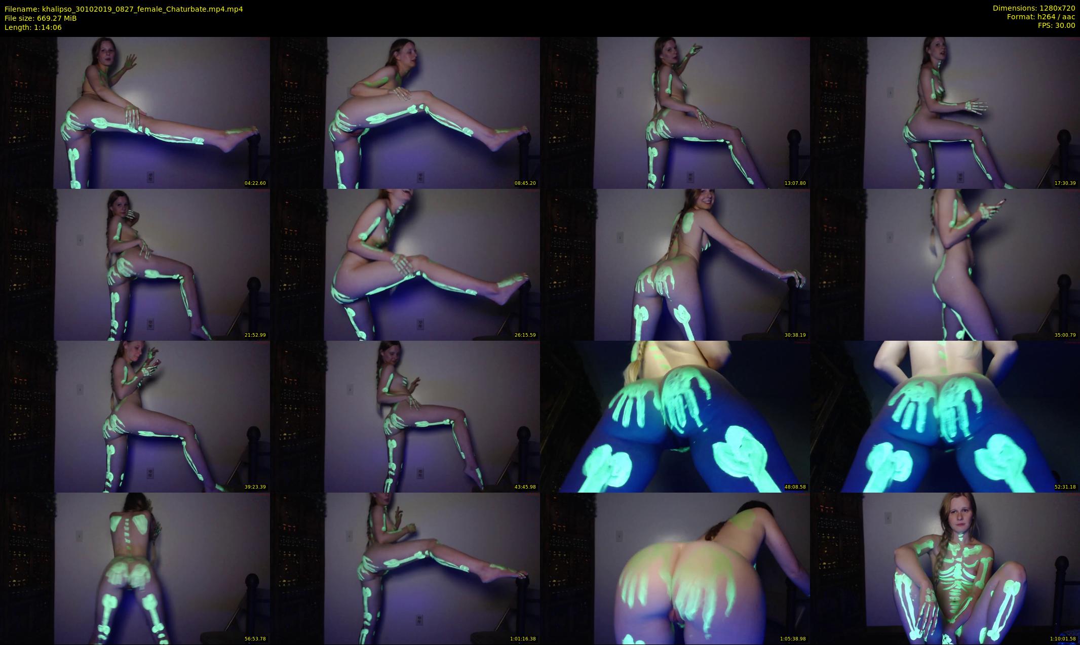 khalipso — 75 minute Chaturbate female cam show recording, 720p, Oct 30, 2019