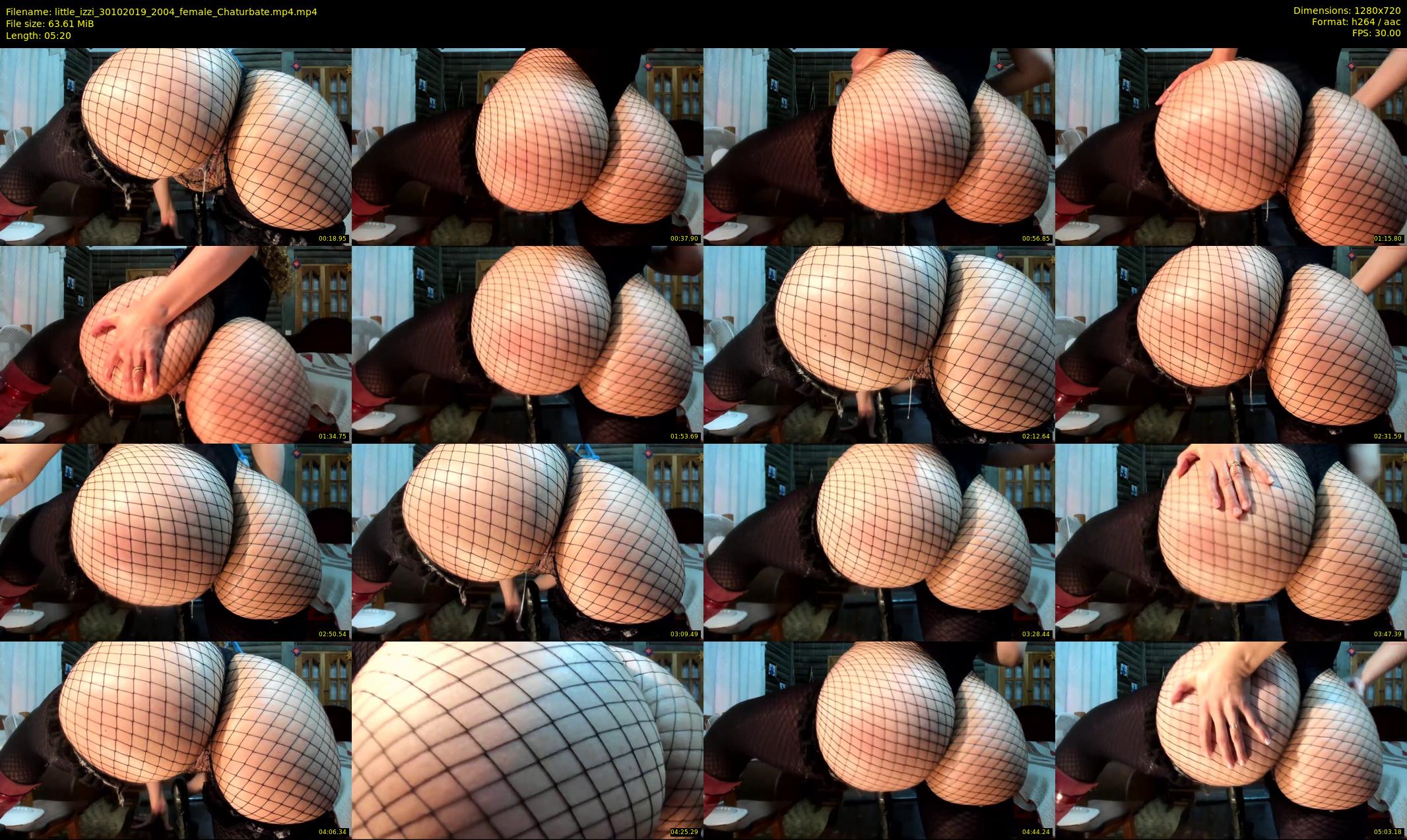 little_izzi — 6 minute Chaturbate female cam show recording, 720p, Oct 30, 2019