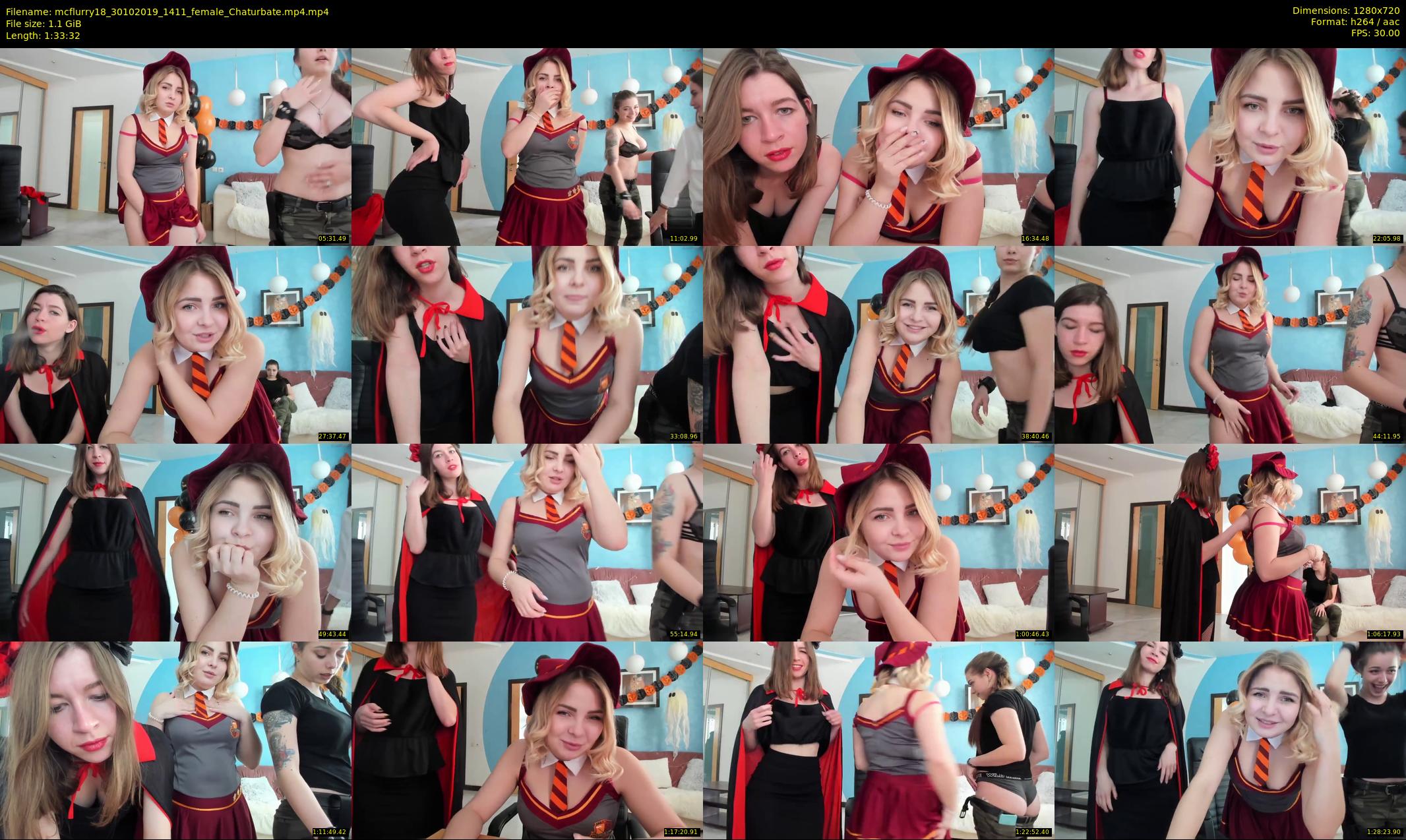 mcflurry18 — 94 minute Chaturbate female cam show recording, 720p, Oct 30, 2019