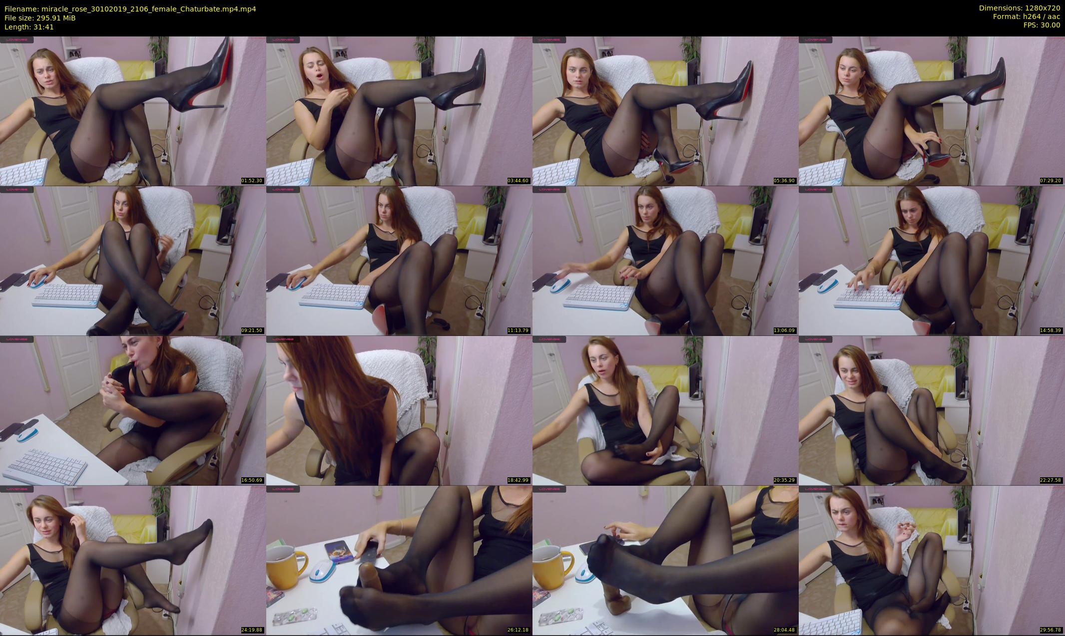 miracle_rose — 32 minute Chaturbate female cam show recording, 720p, Oct 30, 2019