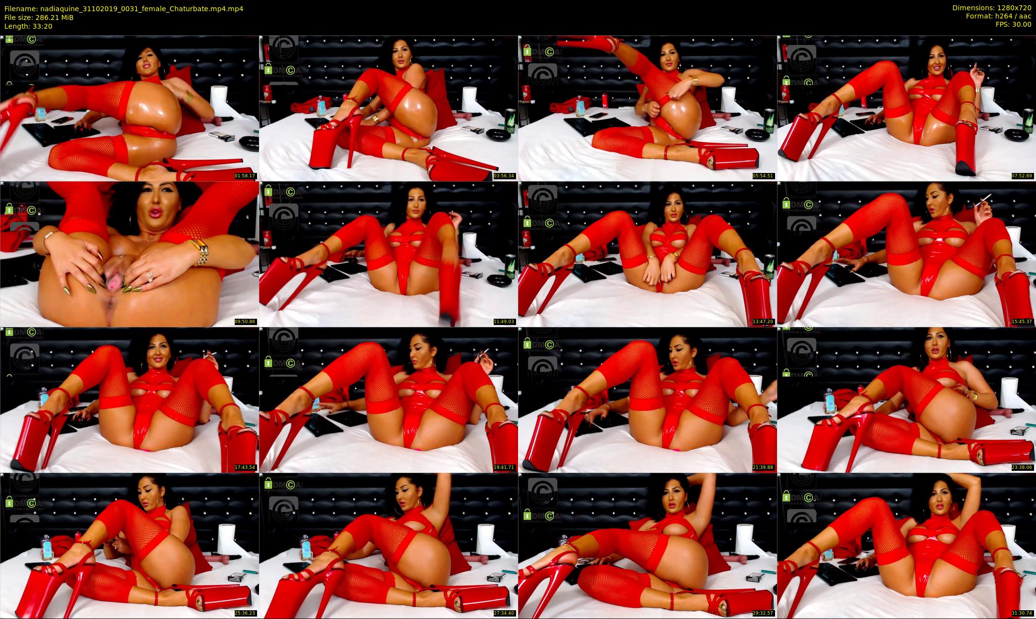 nadiaquine — 34 minute Chaturbate female cam show recording, 720p, Oct 31, 2019