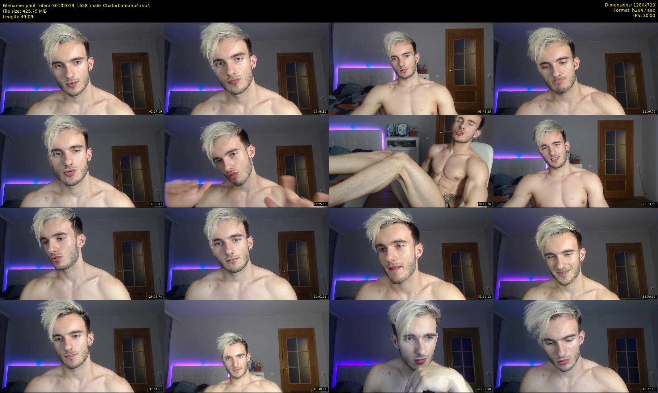 paul_rubini — 50 minute Chaturbate male cam show recording, 720p, Oct 30, 2019