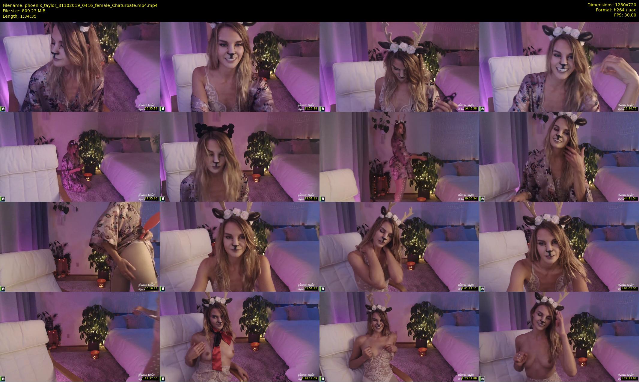 phoenix_taylor — 95 minute Chaturbate female cam show recording, 720p, Oct 31, 2019