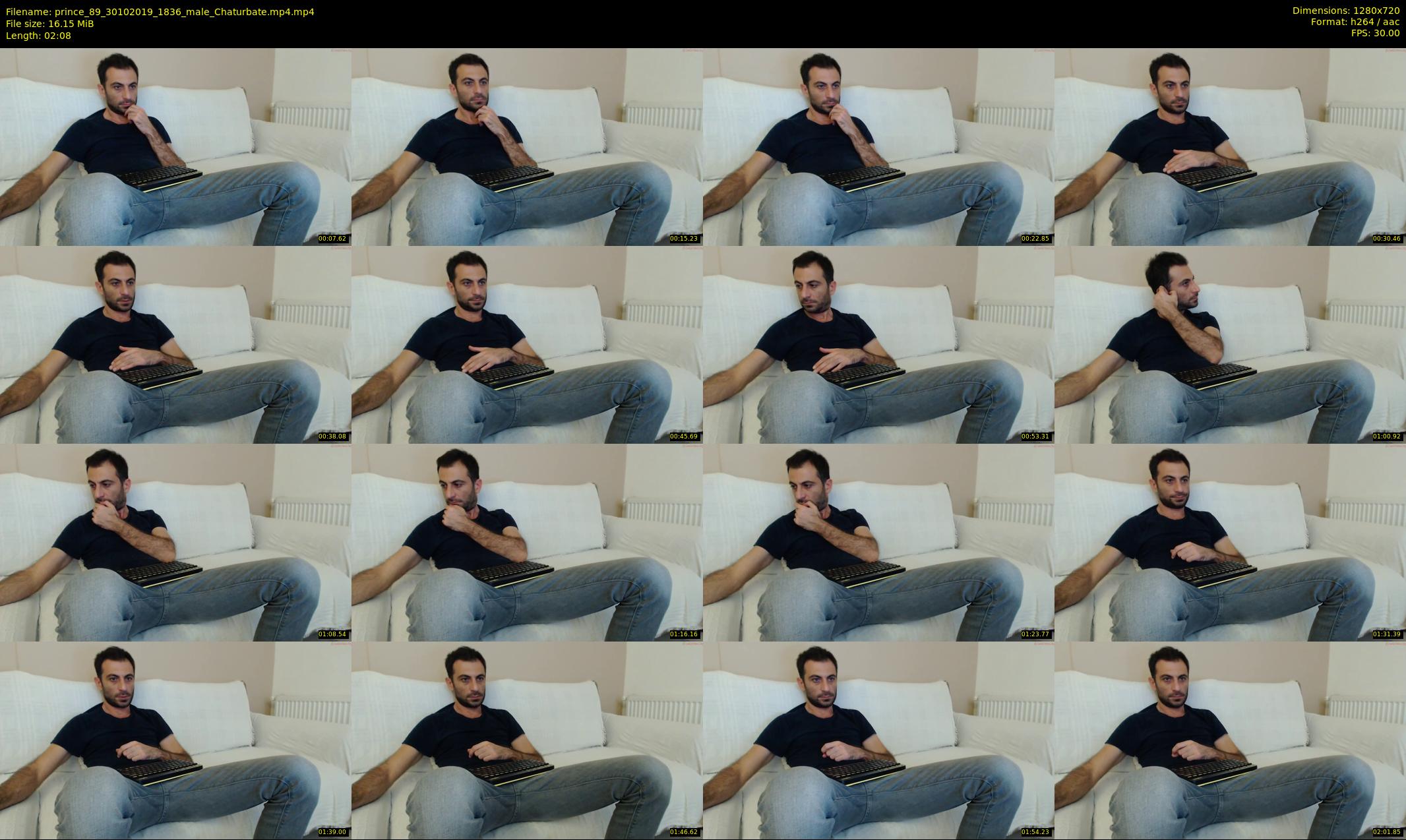 prince_89 — 3 minute Chaturbate male cam show recording, 720p, Oct 30, 2019