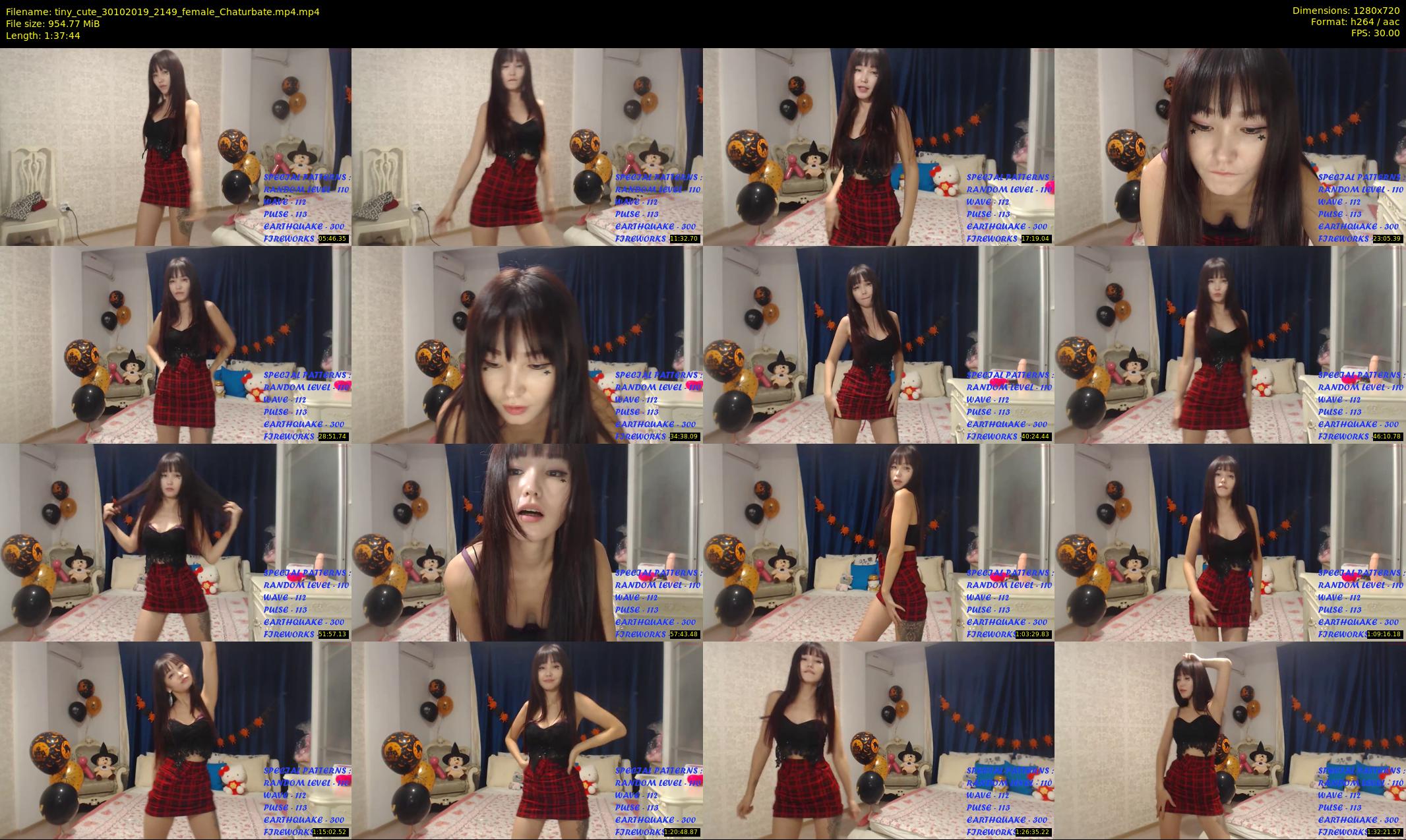 tiny_cute — 98 minute Chaturbate female cam show recording, 720p, Oct 30, 2019