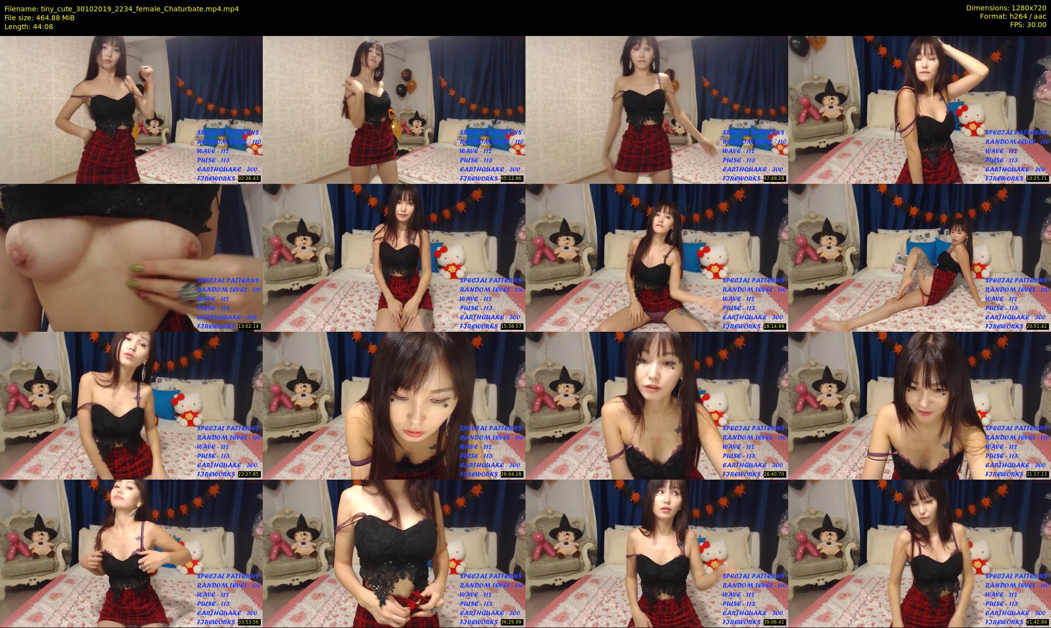 tiny_cute — 45 minute Chaturbate female cam show recording, 720p, Oct 30, 2019