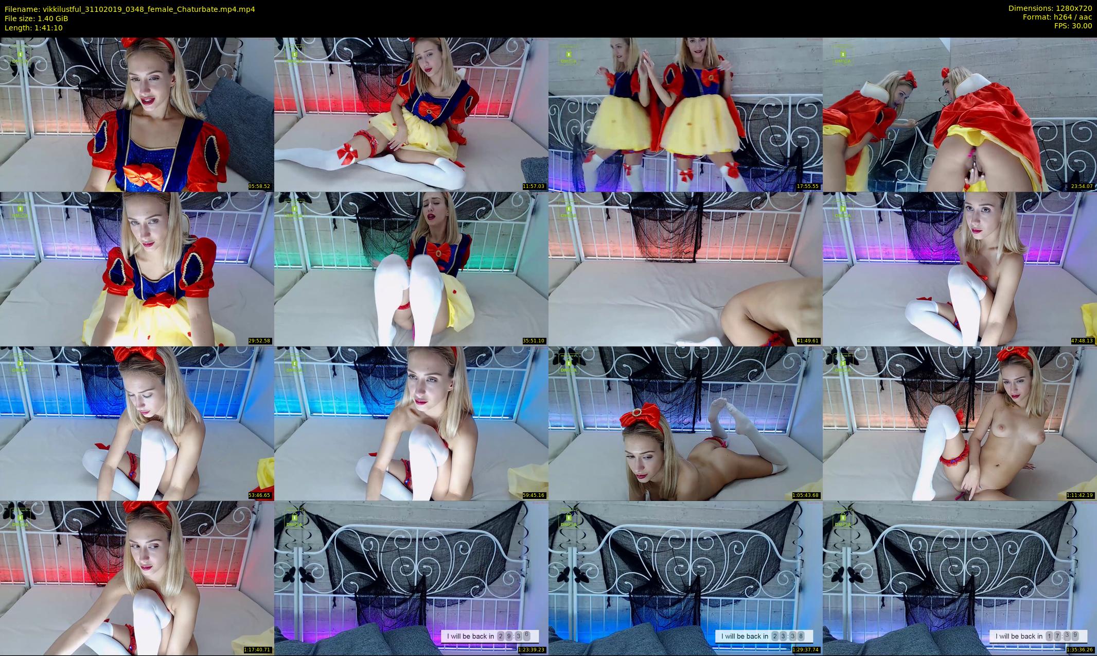 vikkilustful — 102 minute Chaturbate female cam show recording, 720p, Oct 31, 2019