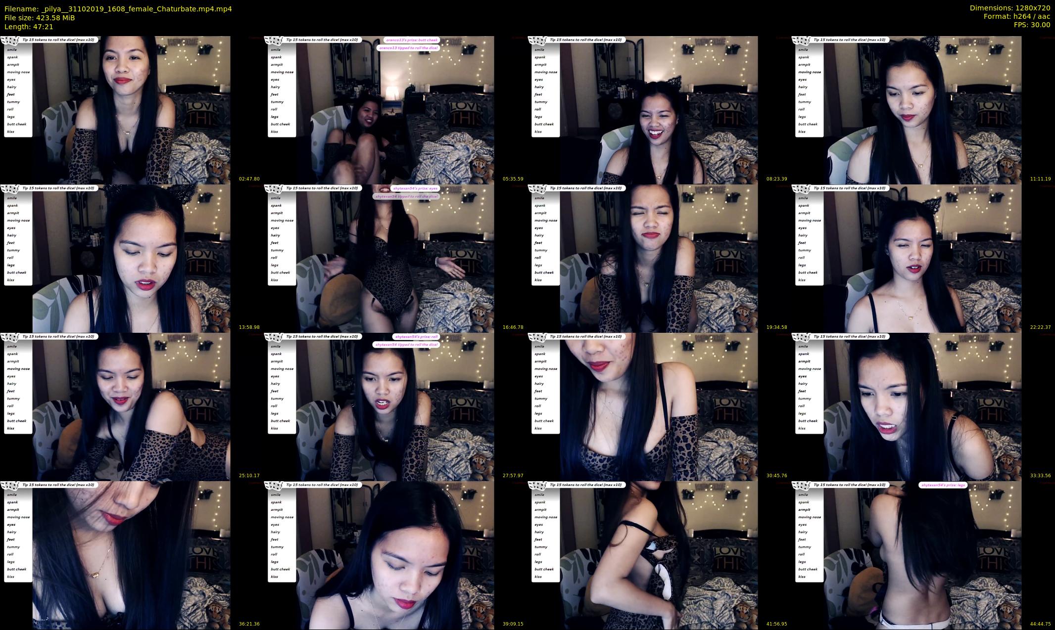 _pilya_ — 48 minute Chaturbate female cam show recording, 720p, Oct 31, 2019