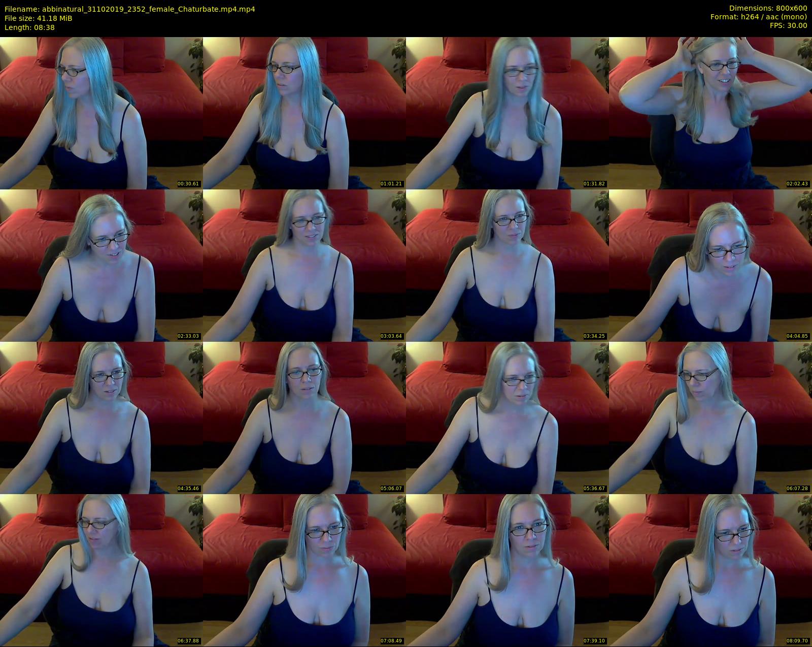 abbinatural — 9 minute Chaturbate female cam show recording, 480p, Oct 31, 2019