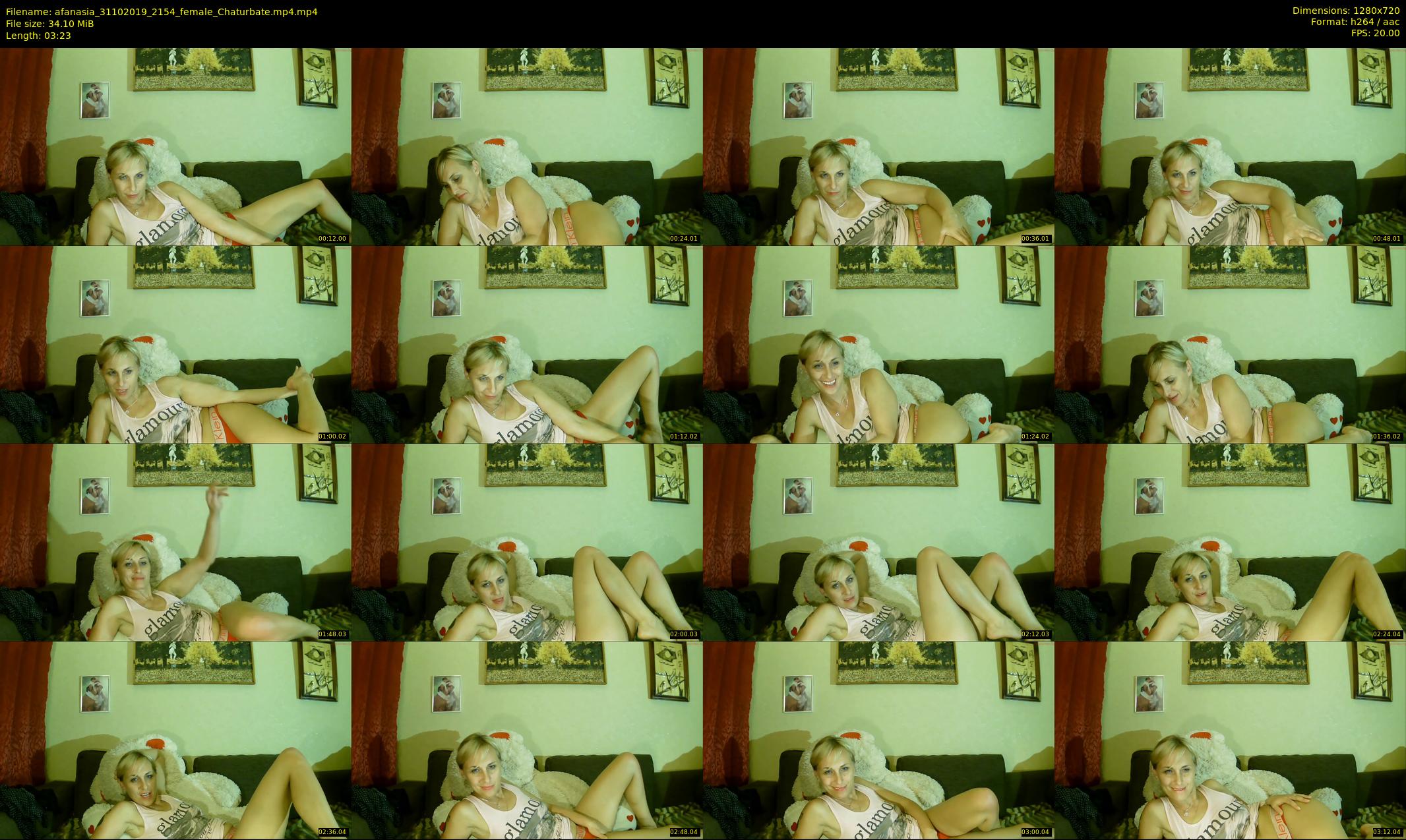 afanasia — 4 minute Chaturbate female cam show recording, 720p, Oct 31, 2019