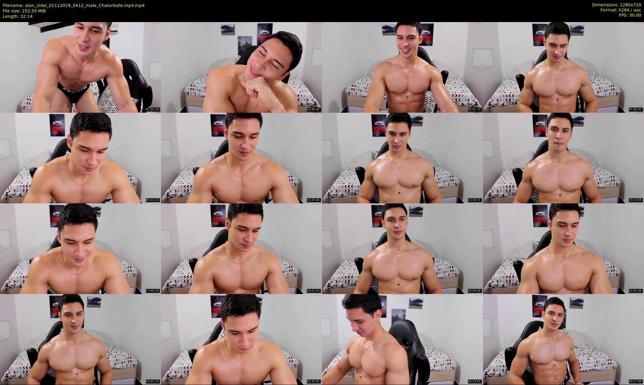 alan_vidal — 33 minute Chaturbate male cam show recording, 720p, Nov 1, 2019