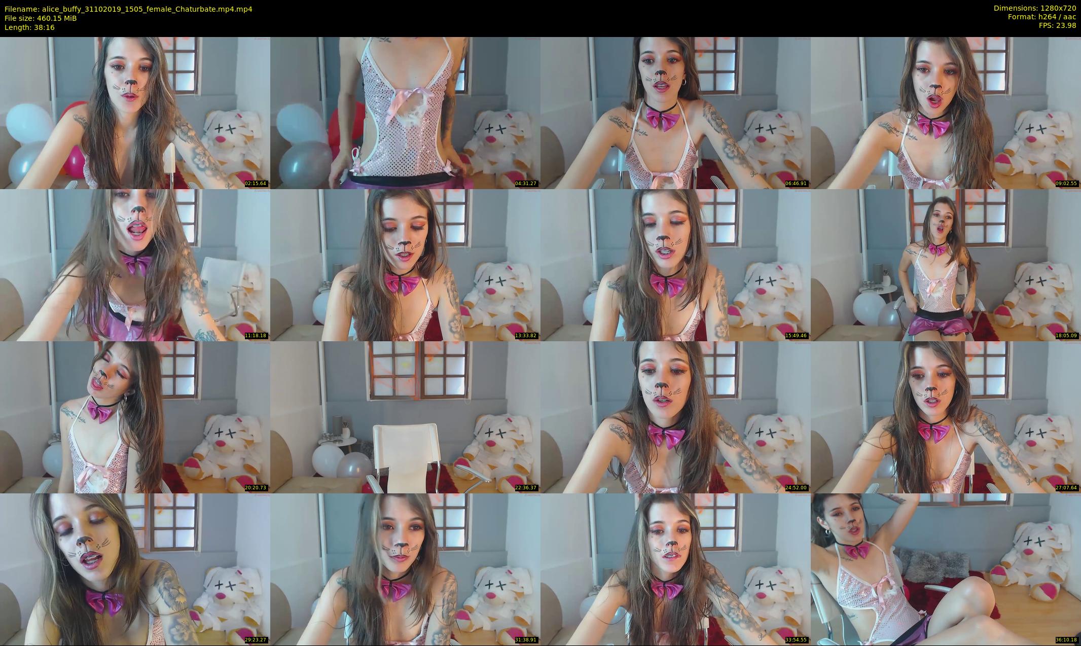 alice_buffy — 39 minute Chaturbate female cam show recording, 720p, Oct 31, 2019