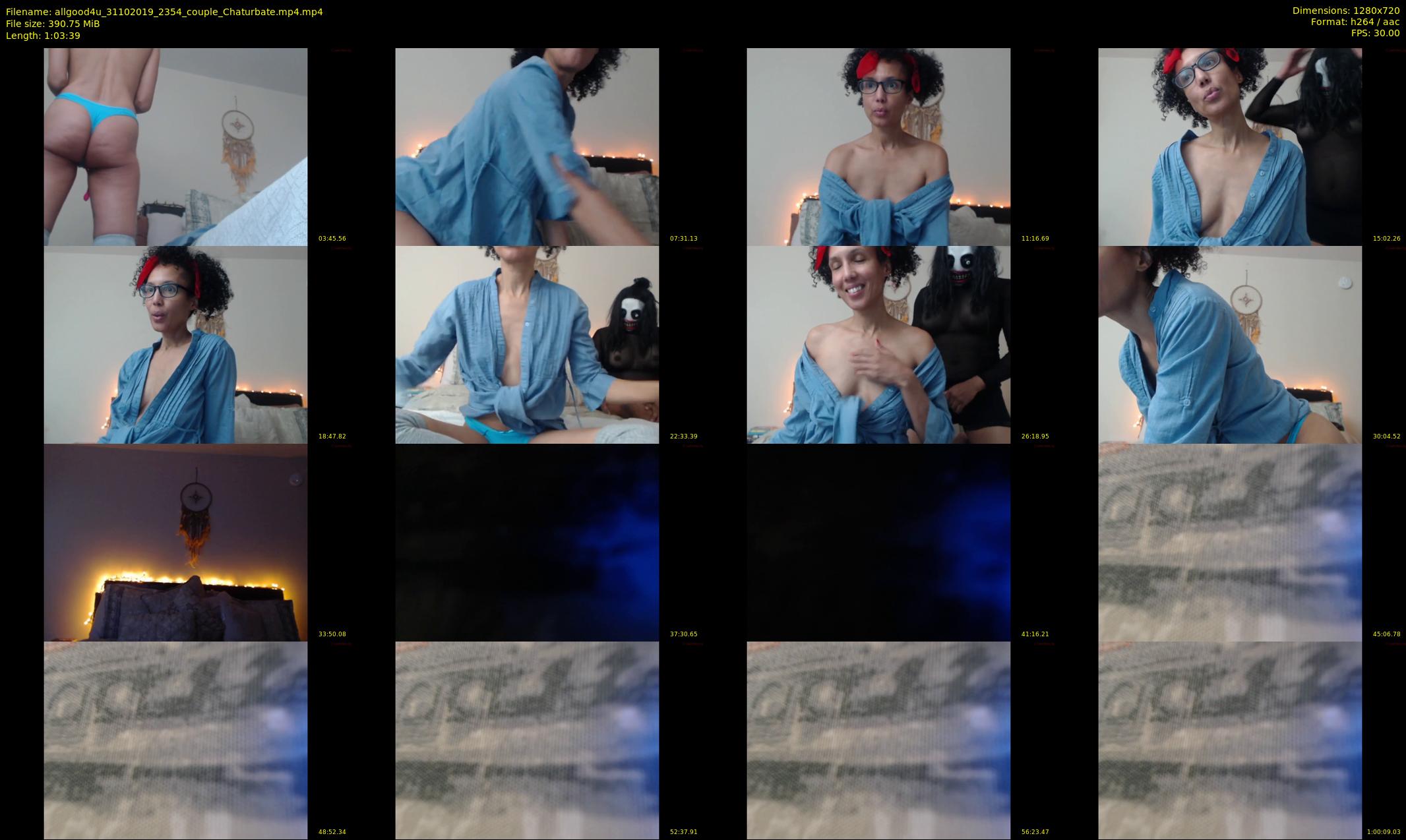 allgood4u — 64 minute Chaturbate couple cam show recording, 720p, Oct 31, 2019