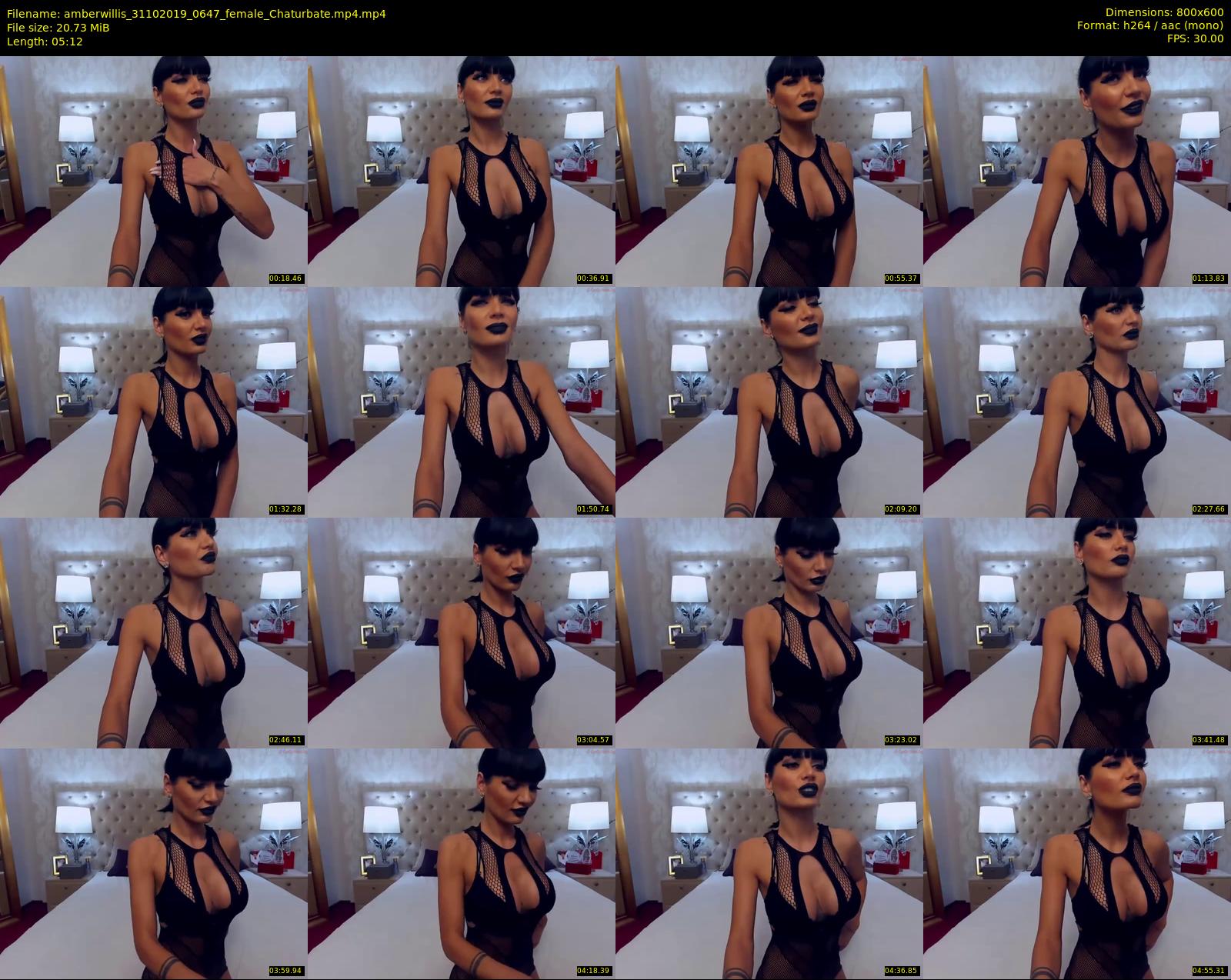 amberwillis — 6 minute Chaturbate female cam show recording, 480p, Oct 31, 2019