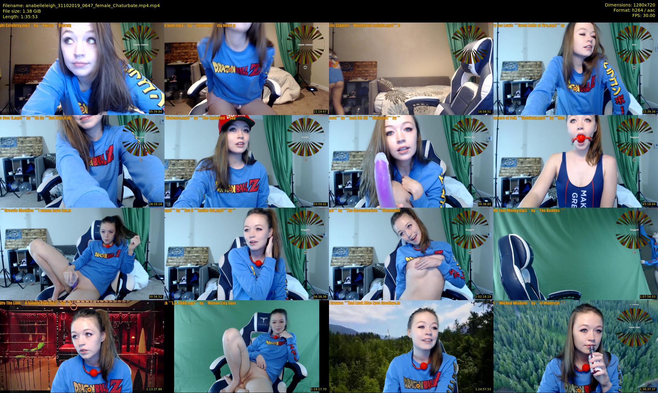 anabelleleigh — 96 minute Chaturbate female cam show recording, 720p, Oct 31, 2019