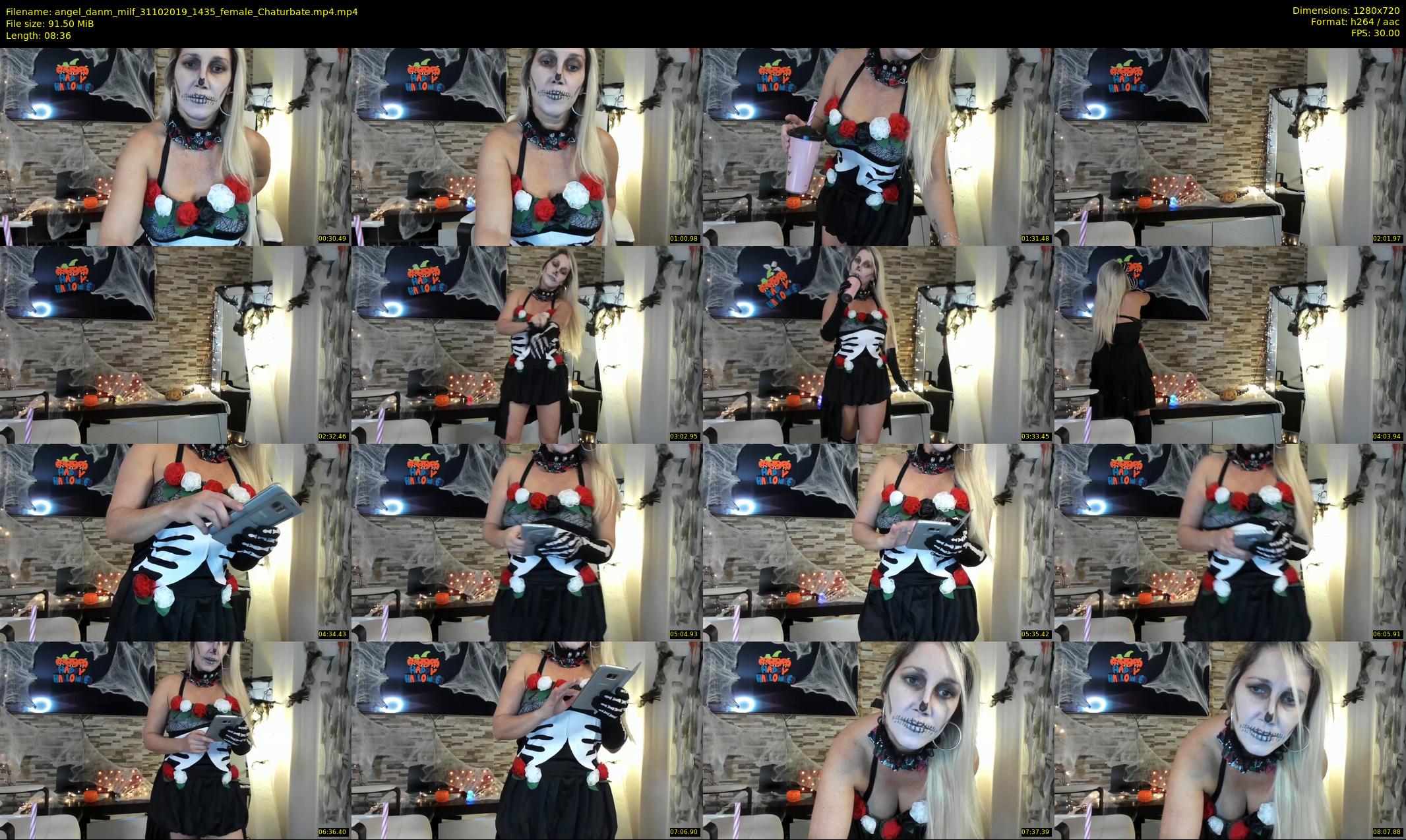 angel_danm_milf — 9 minute Chaturbate female cam show recording, 720p, Oct 31, 2019