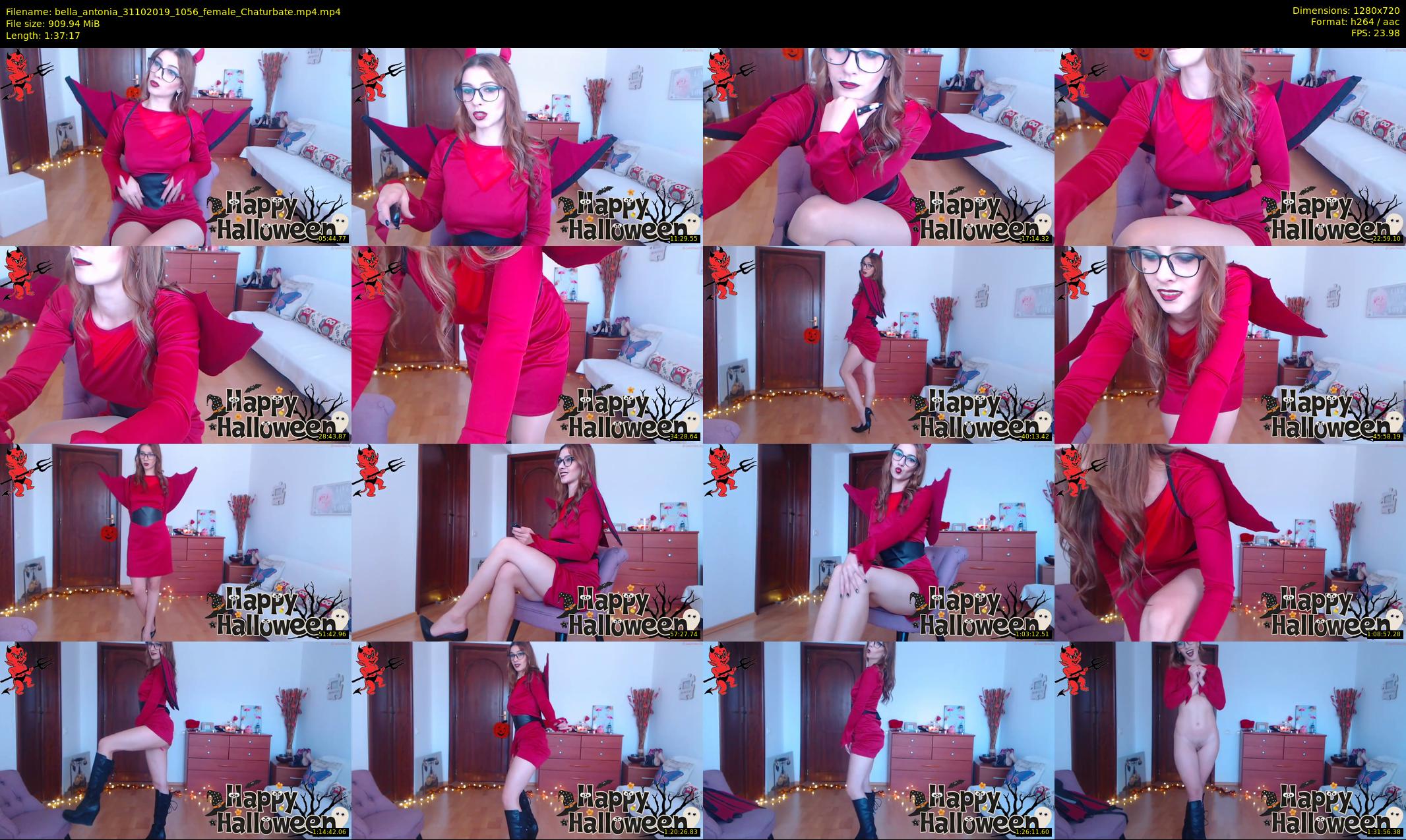 bella_antonia — 98 minute Chaturbate female cam show recording, 720p, Oct 31, 2019