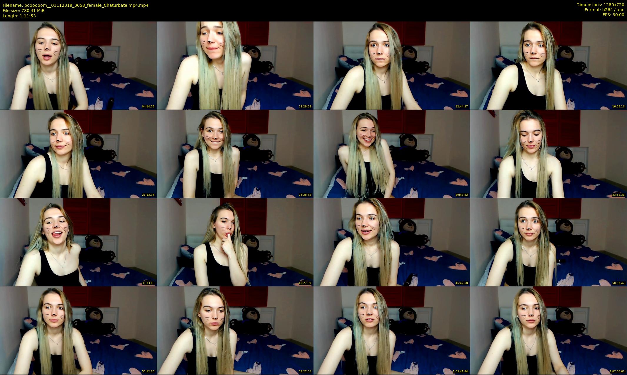 boooooom_ — 72 minute Chaturbate female cam show recording, 720p, Nov 1, 2019