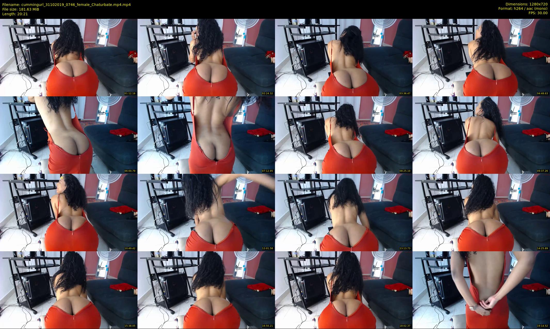 cummingurl — 21 minute Chaturbate couple cam show recording, 720p, Oct 31, 2019