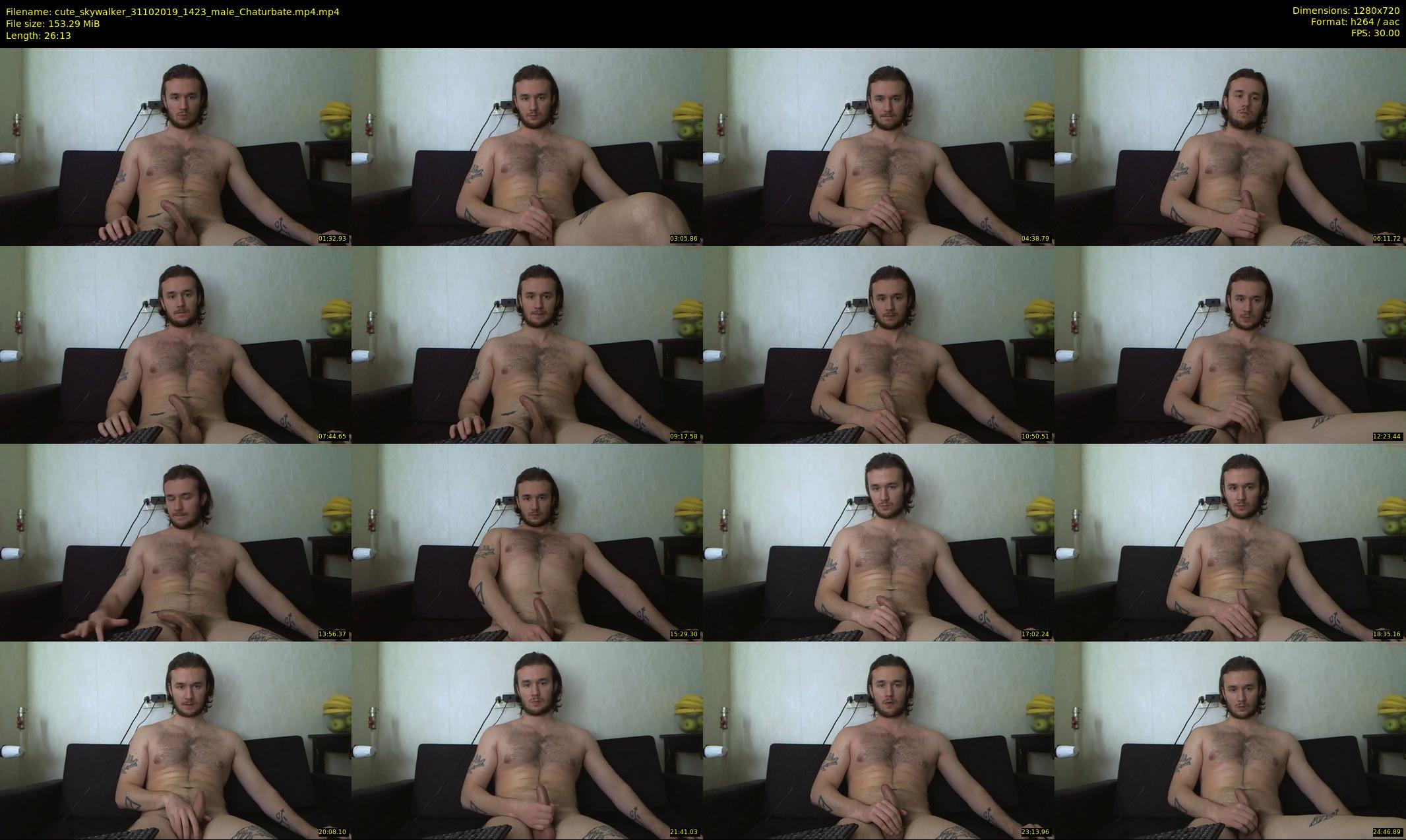 cute_skywalker — 27 minute Chaturbate male cam show recording, 720p, Oct 31, 2019