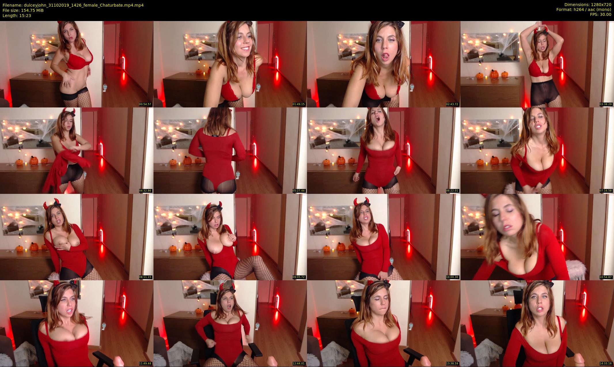 dulceyjohn — 16 minute Chaturbate female cam show recording, 720p, Oct 31, 2019