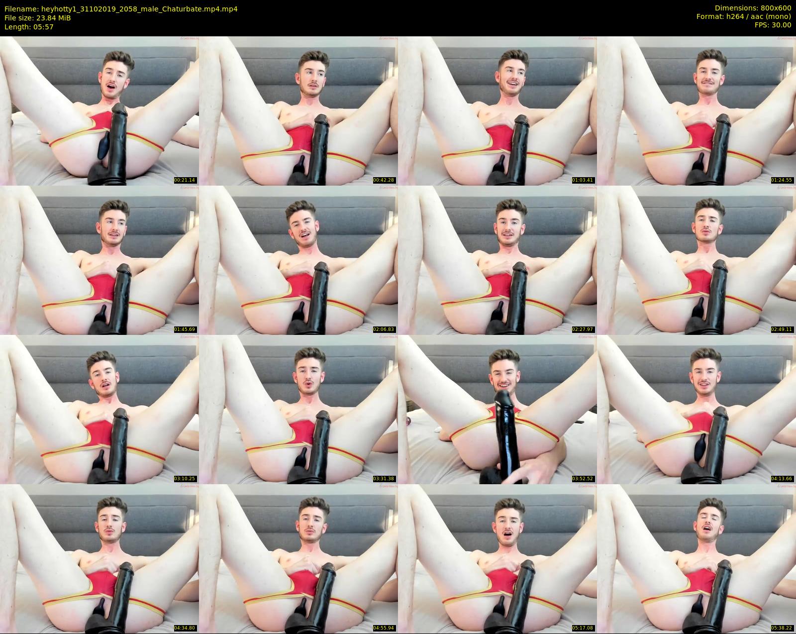 heyhotty1 — 6 minute Chaturbate male cam show recording, 480p, Oct 31, 2019