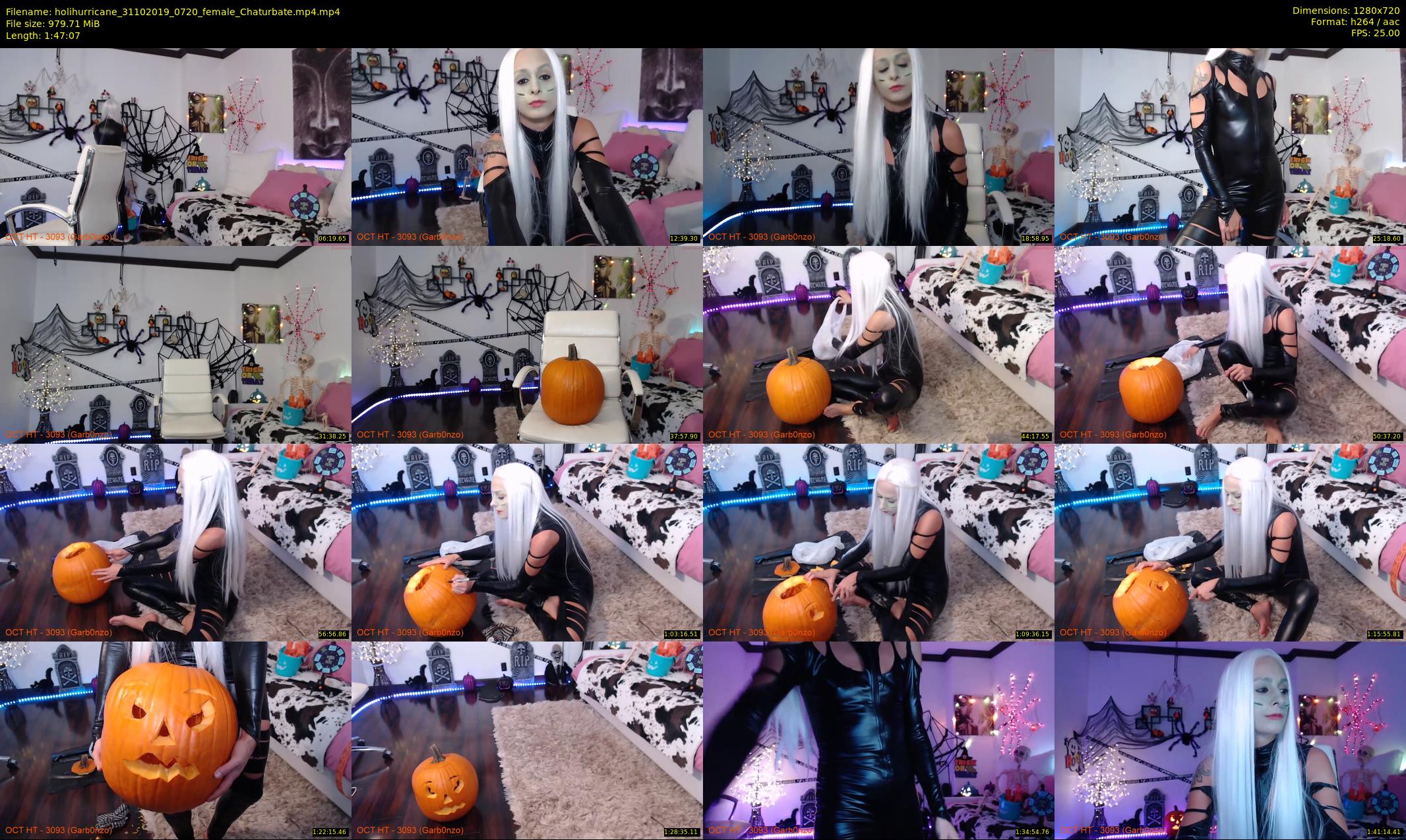 holihurricane — 108 minute Chaturbate female cam show recording, 720p, Oct 31, 2019