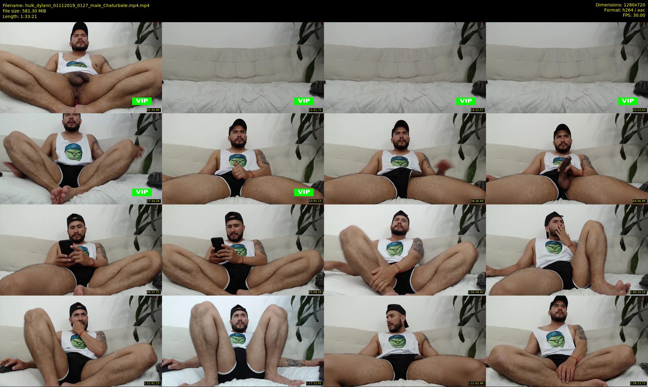 hulk_dylann — 94 minute Chaturbate male cam show recording, 720p, Nov 1, 2019