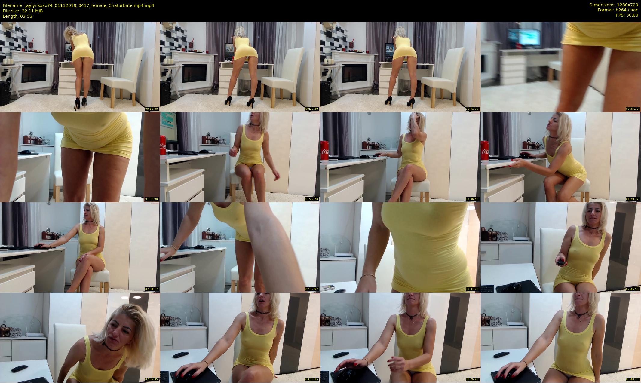 jaylynxxxx74 — 4 minute Chaturbate female cam show recording, 720p, Nov 1, 2019