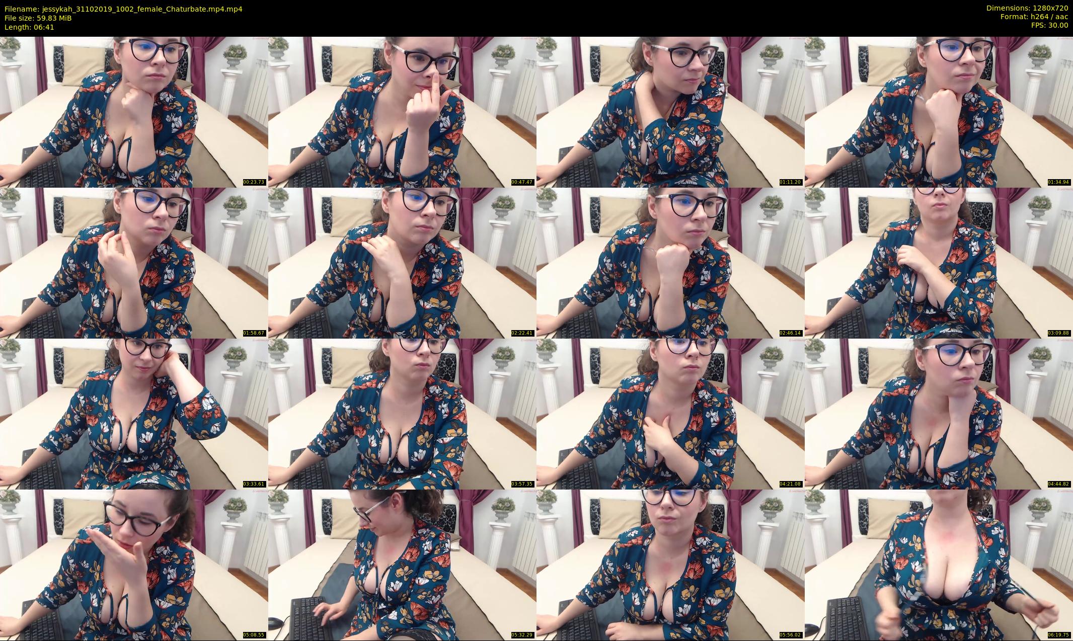 jessykah — 7 minute Chaturbate female cam show recording, 720p, Oct 31, 2019