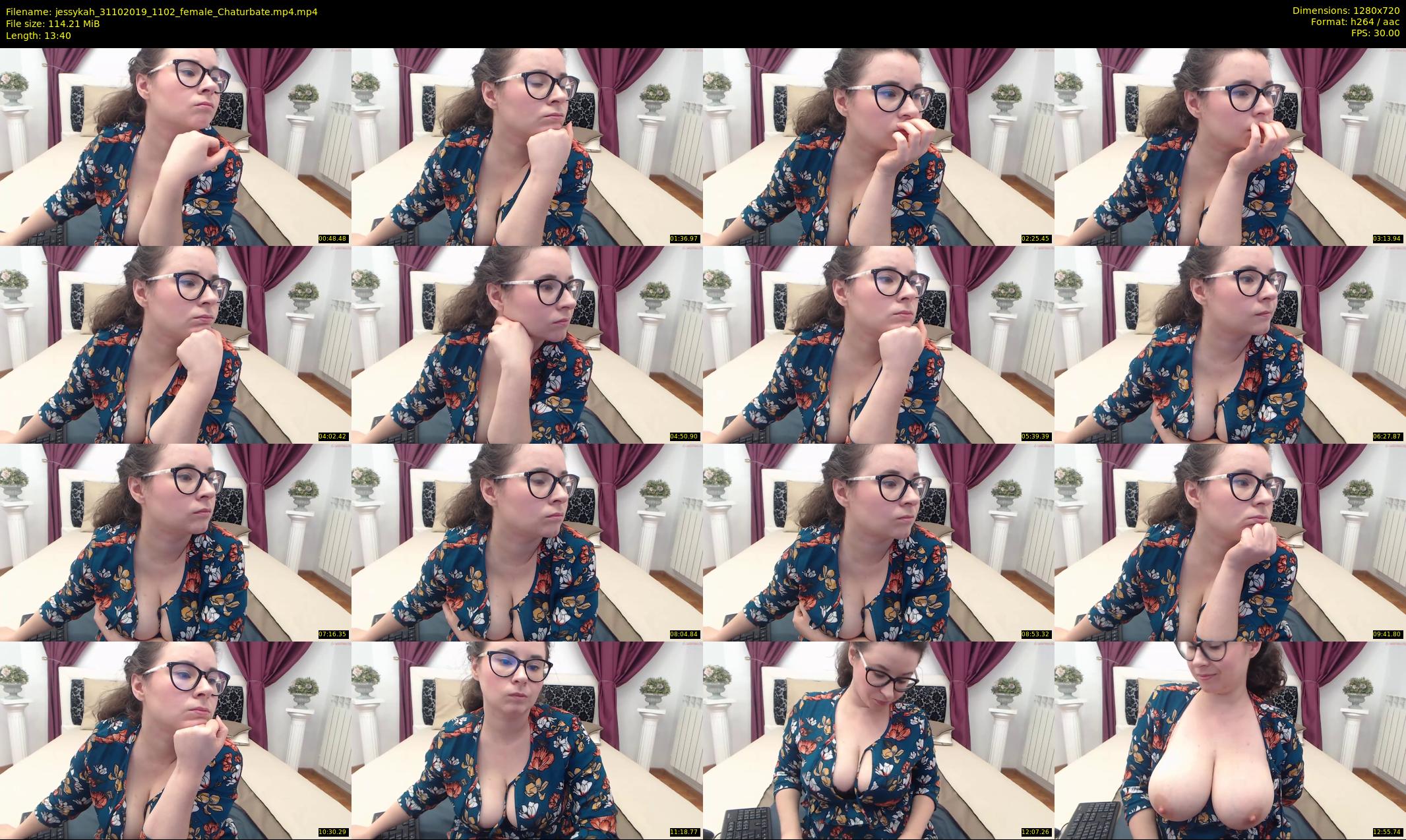 jessykah — 14 minute Chaturbate female cam show recording, 720p, Oct 31, 2019