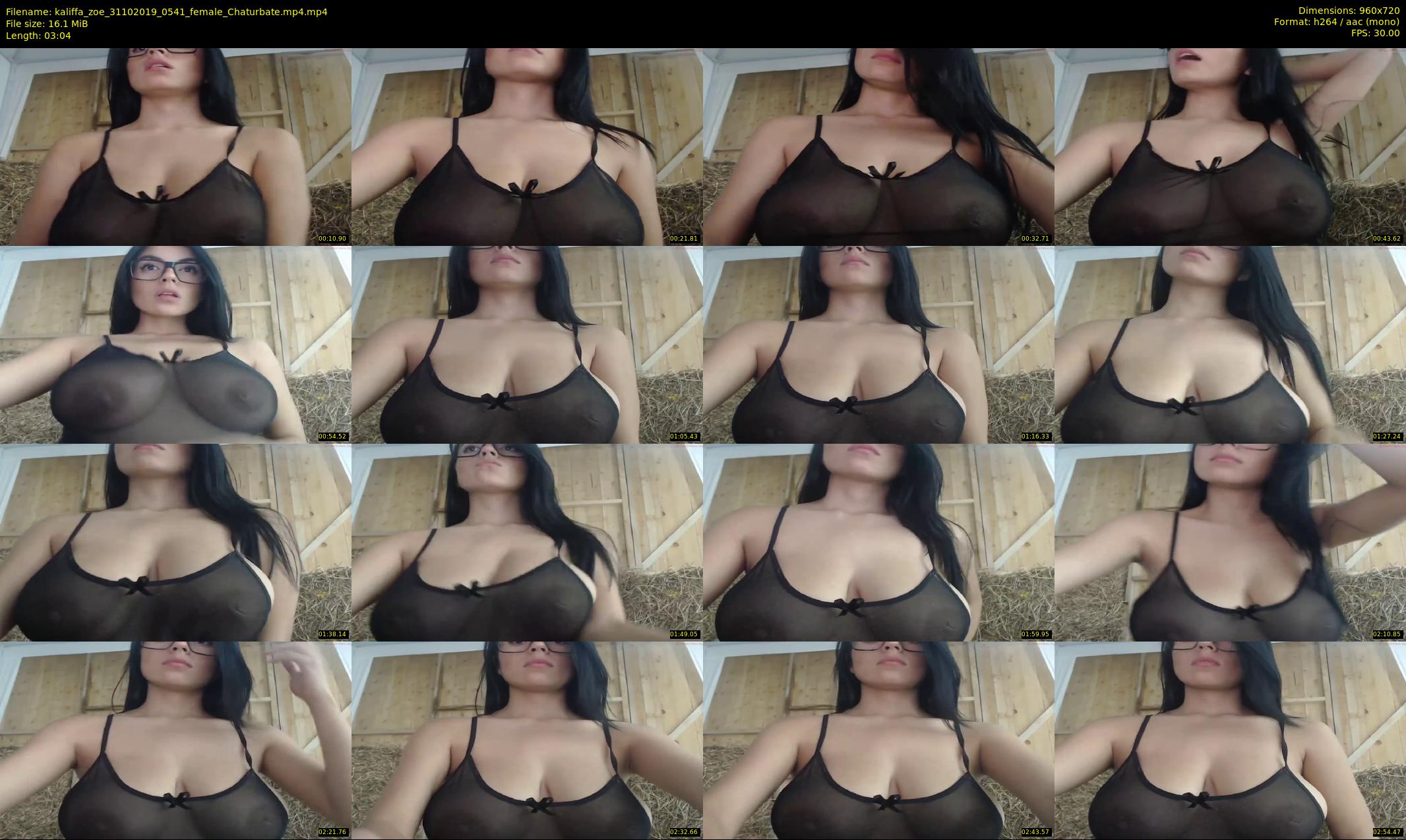 kaliffa_zoe — 4 minute Chaturbate female cam show recording, 720p, Oct 31, 2019