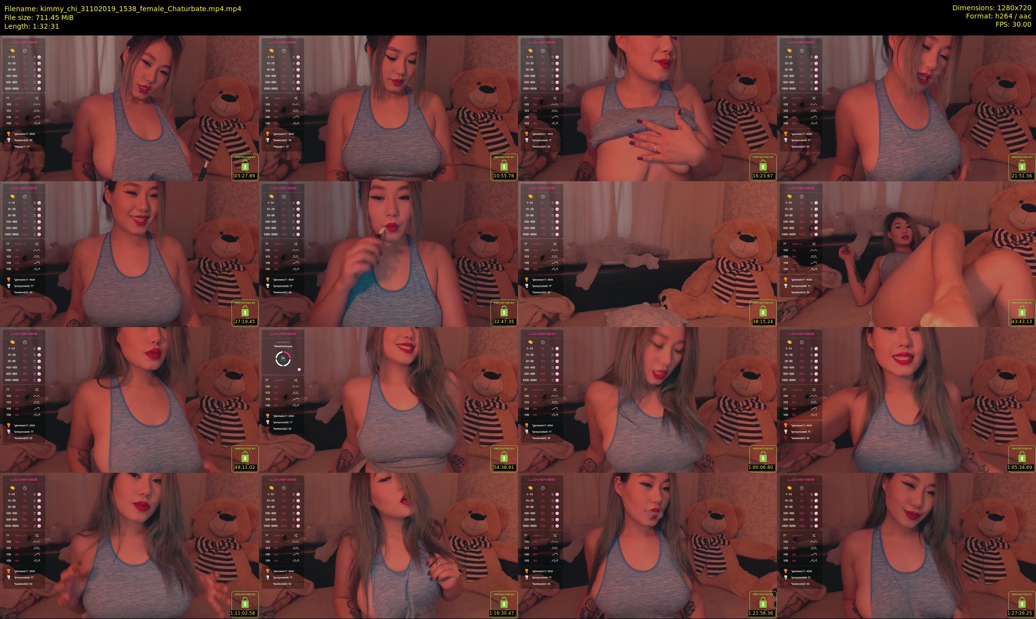 kimmy_chi — 93 minute Chaturbate female cam show recording, 720p, Oct 31, 2019