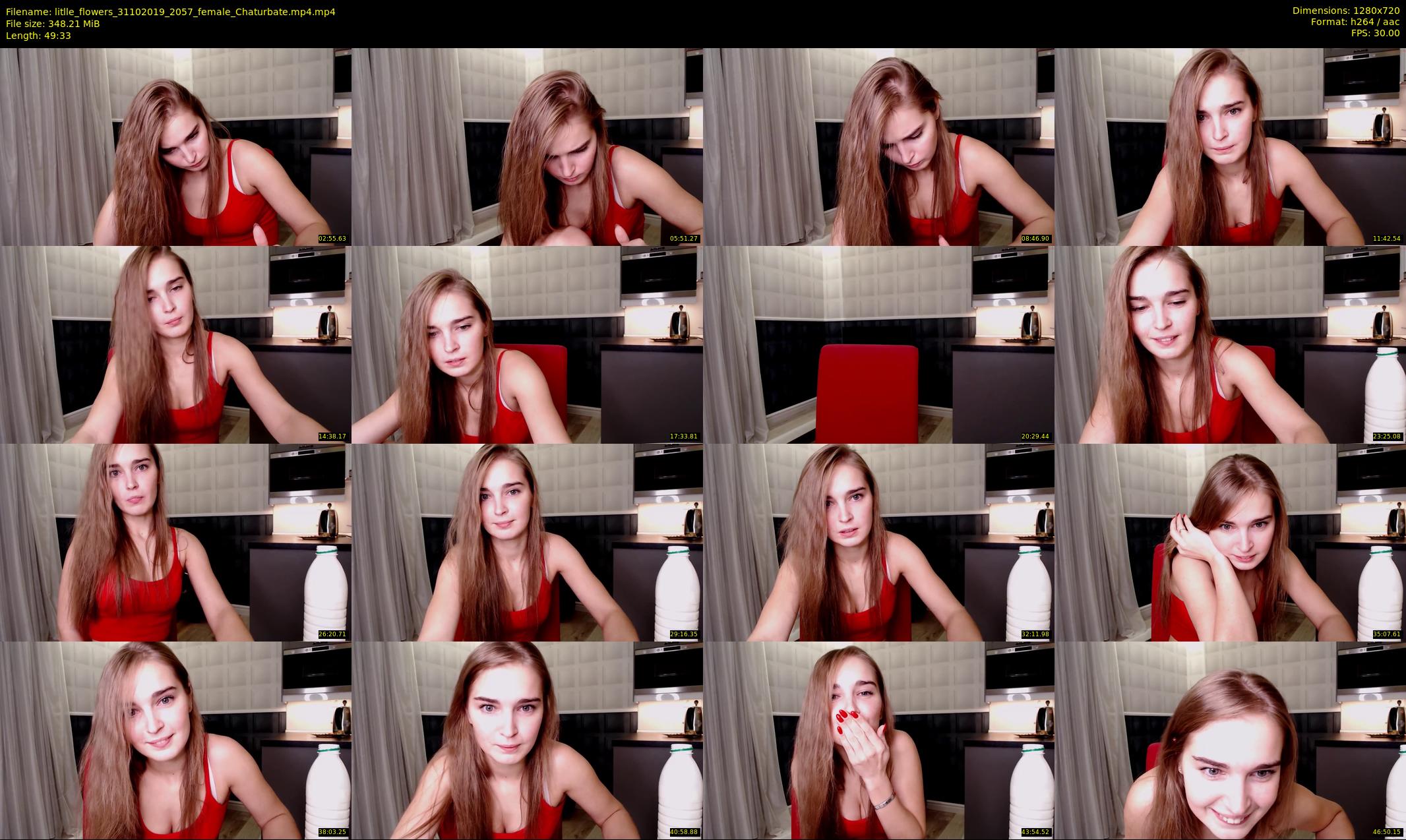 litlle_flowers — 50 minute Chaturbate female cam show recording, 720p, Oct 31, 2019