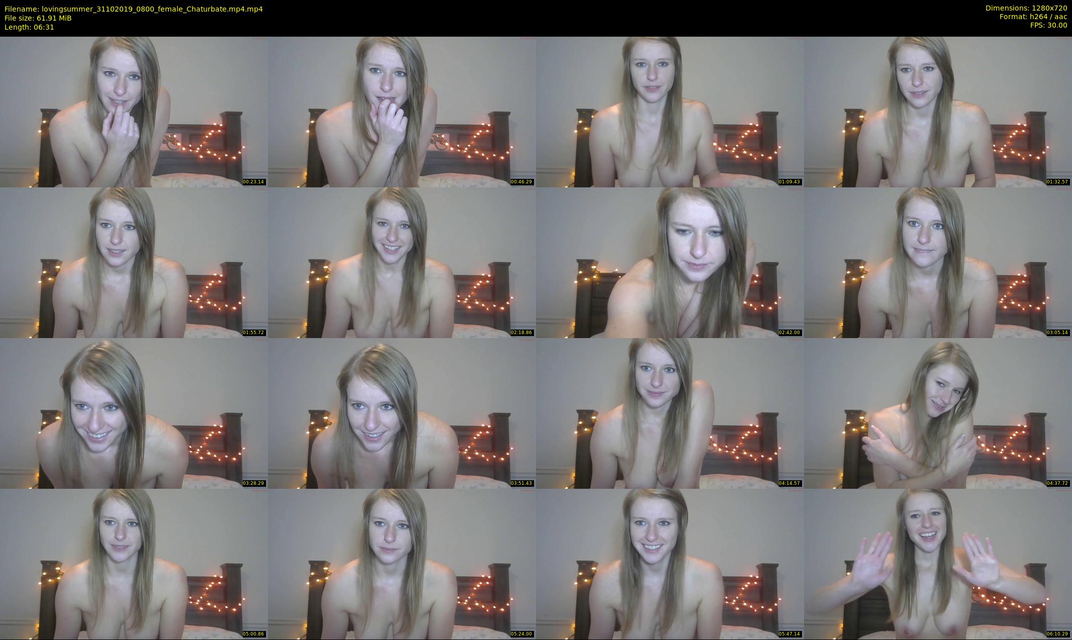 lovingsummer — 7 minute Chaturbate female cam show recording, 720p, Oct 31, 2019